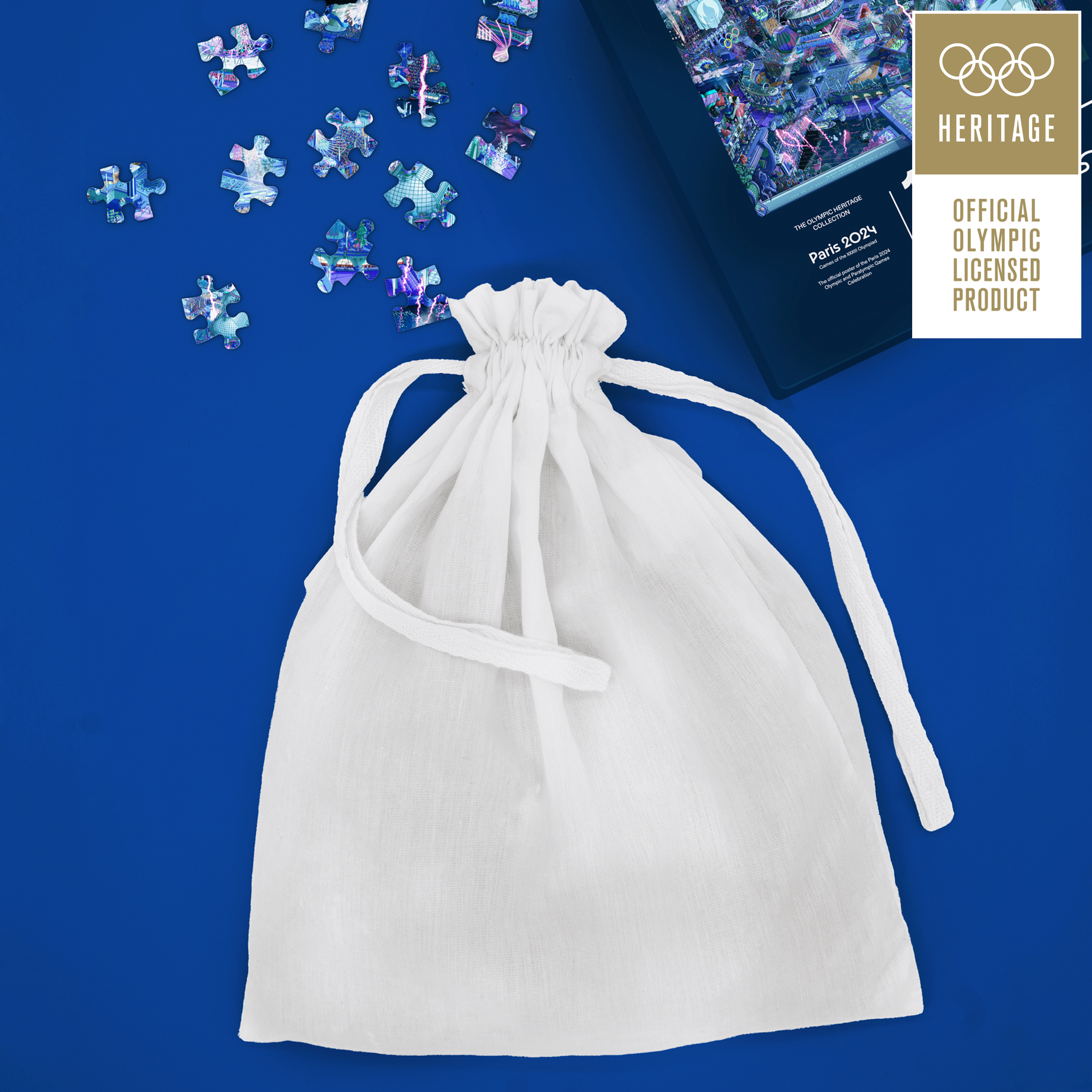 Puzzle Des Affiches Officielles Paris 2024 - Édition Célébration (1000 Pièces)