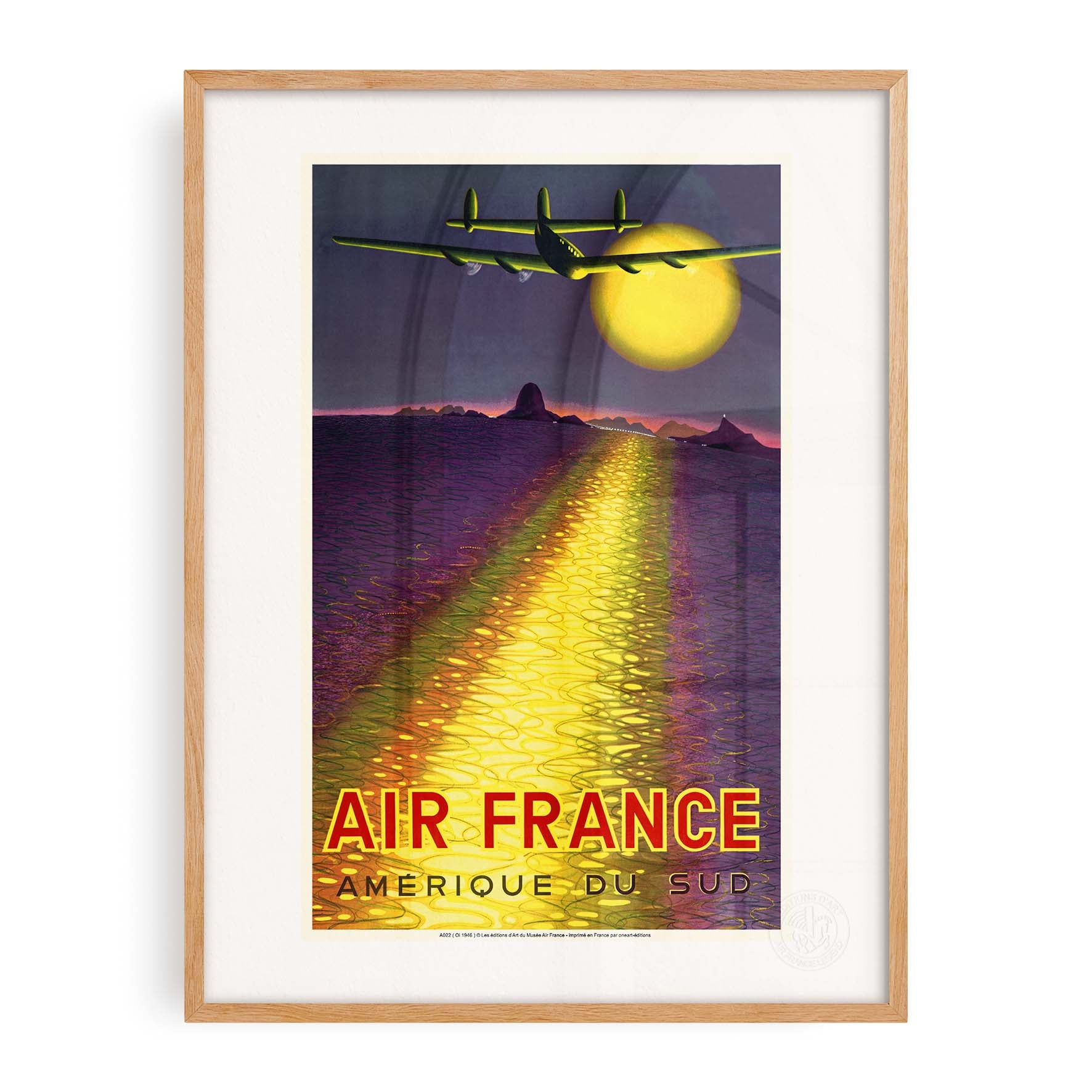Air France poster - South America