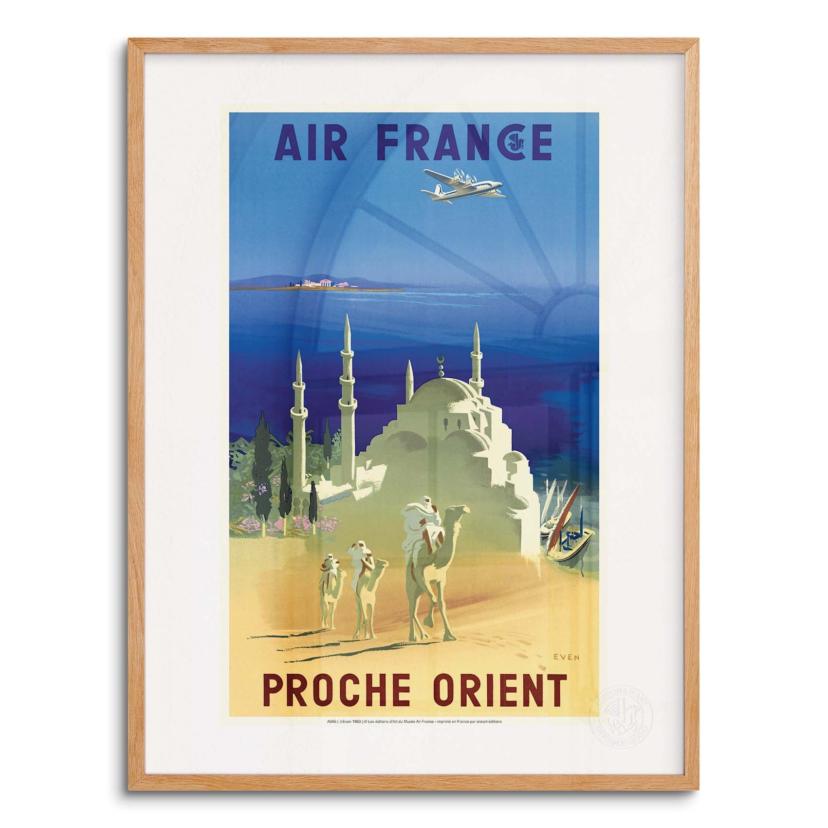 Affiche Air France - Proche Orient