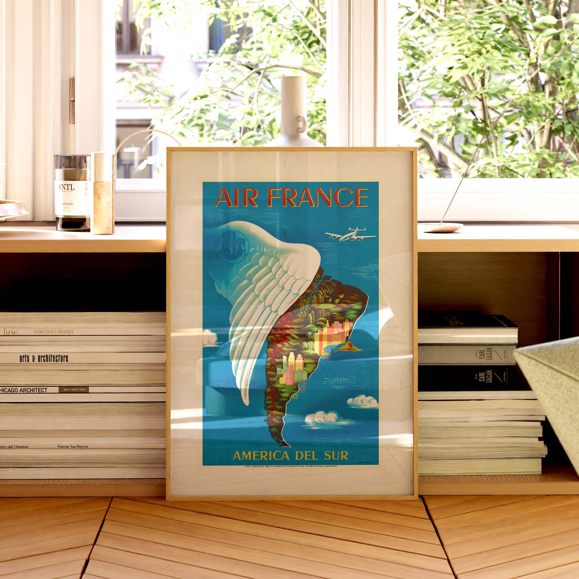 Affiche Air France - America del sur