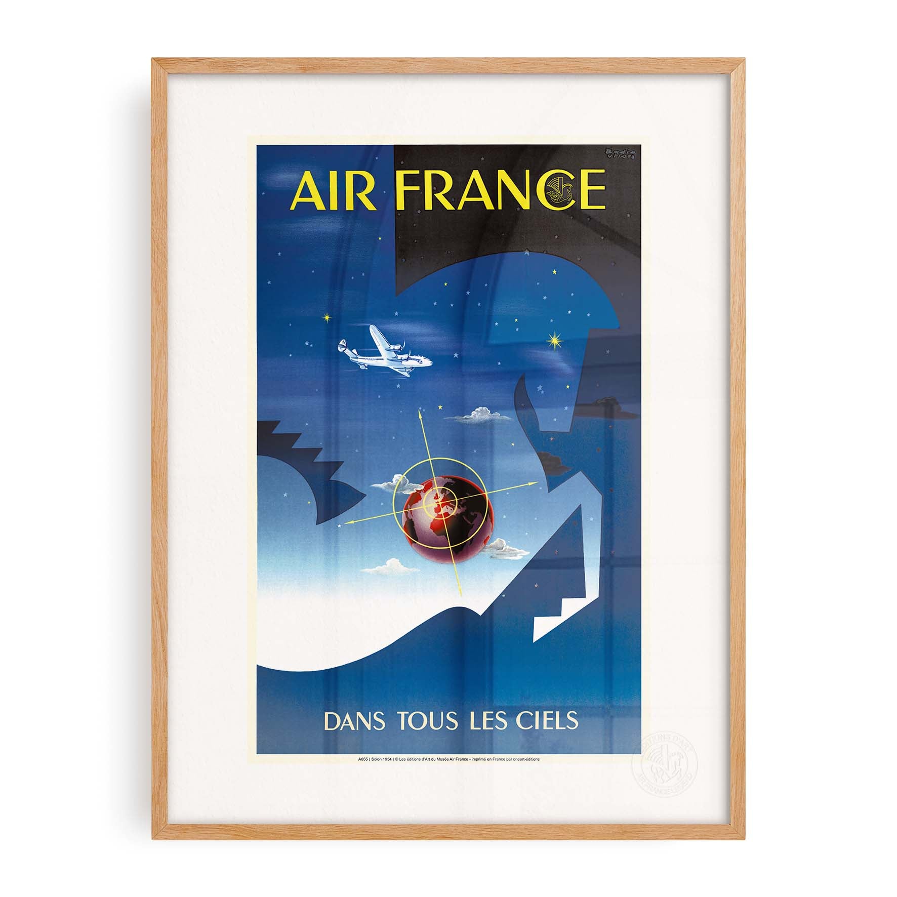 Air France poster - In all the skies