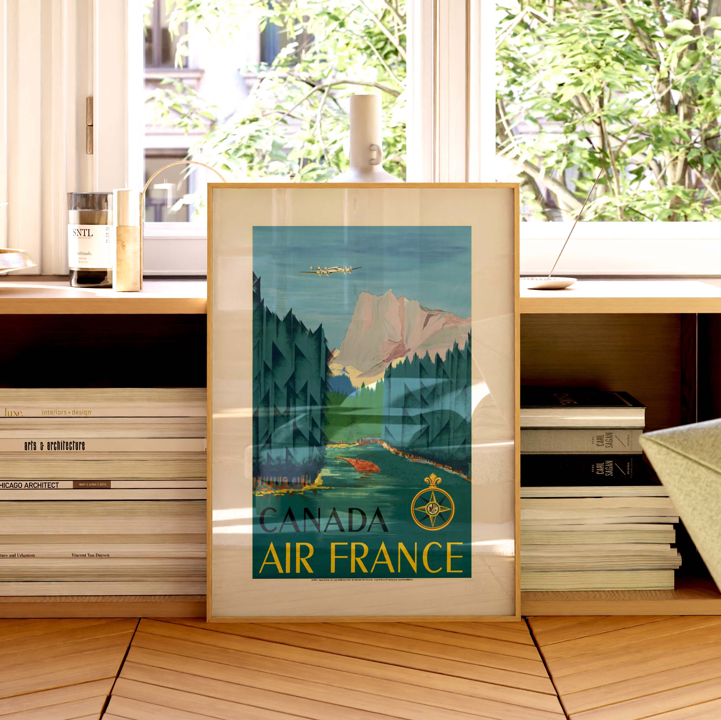 Affiche "Les Imparfaits" Air France - Canada