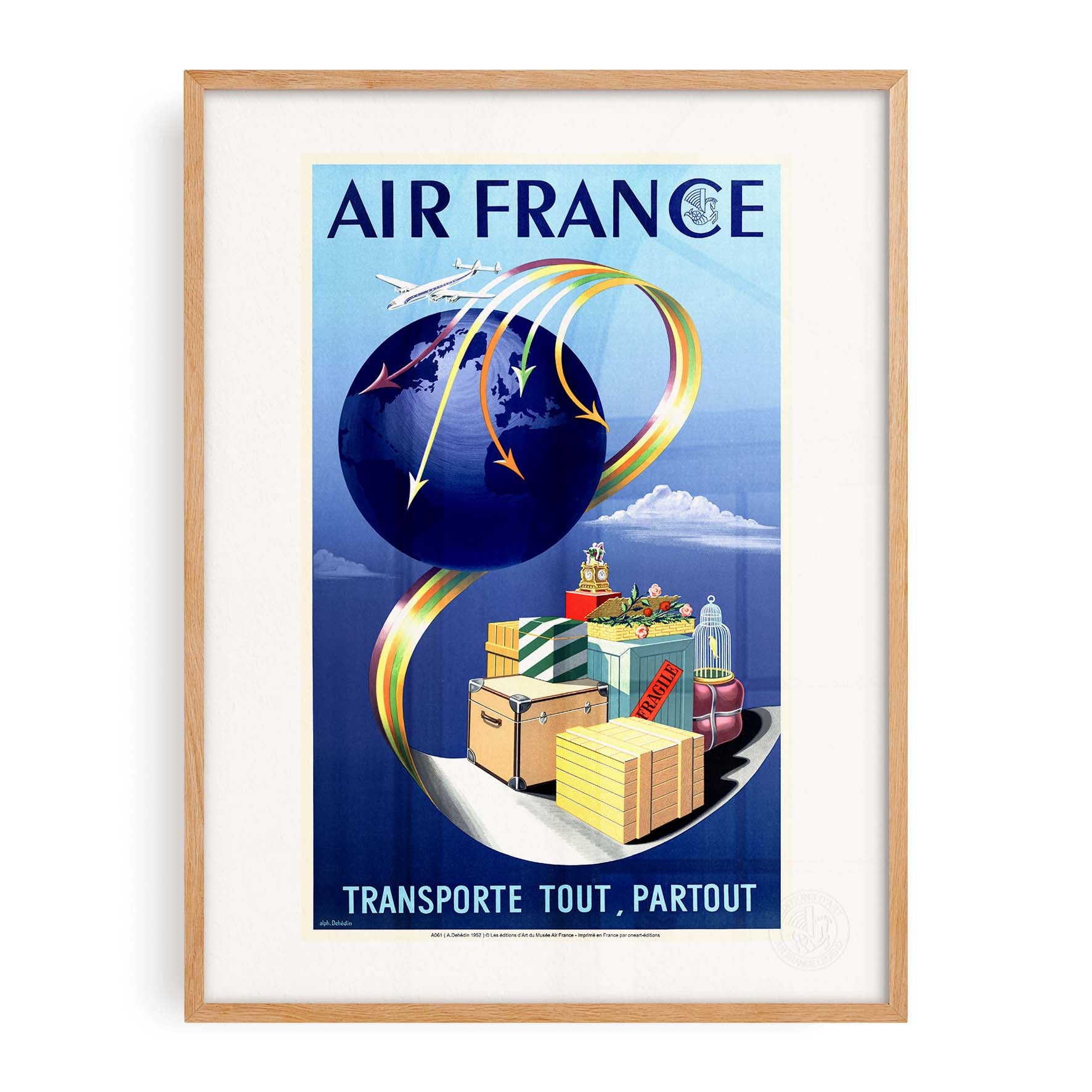 Air France poster - Carry everything, everywhere