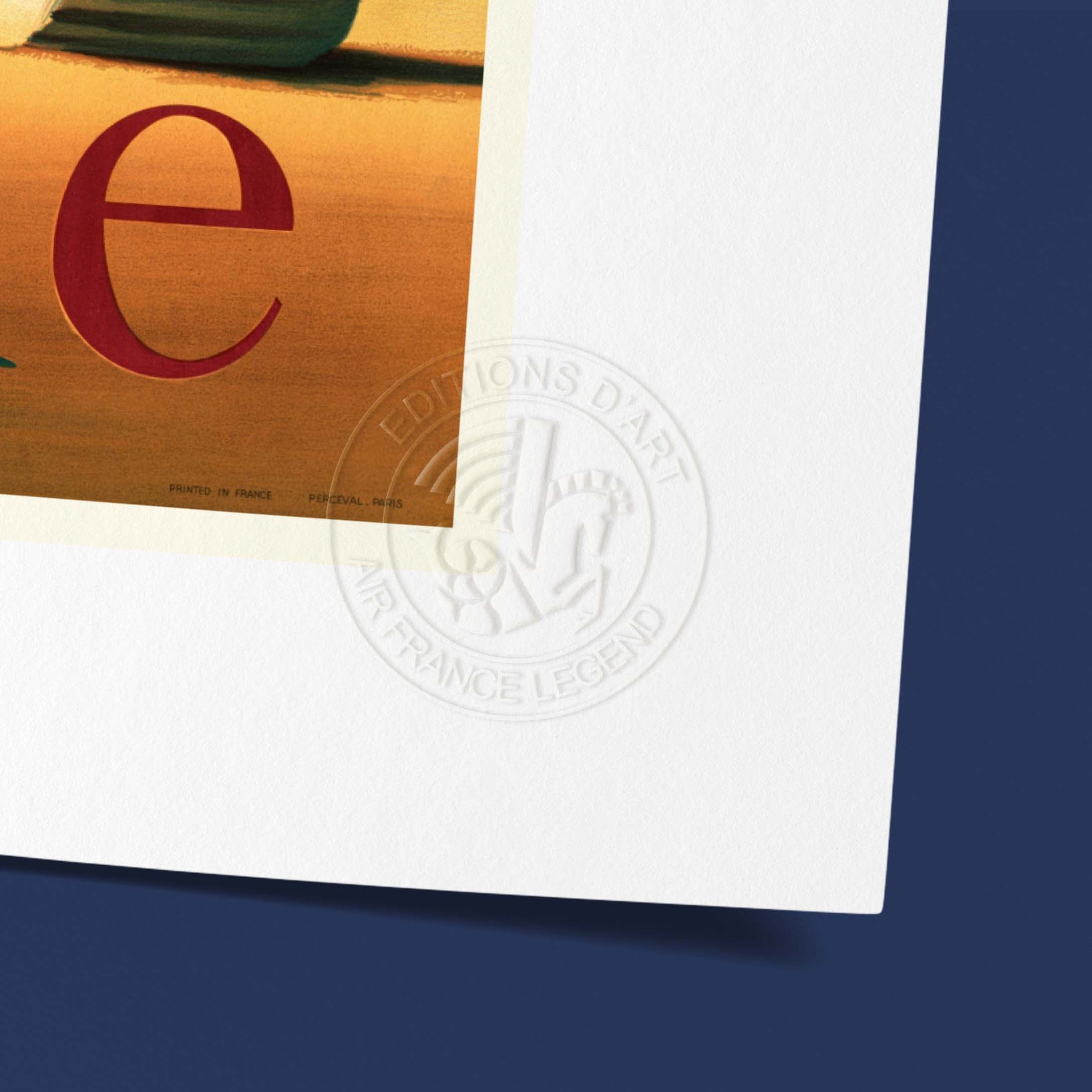 Affiche "Les Imparfaits" Air France - Rome