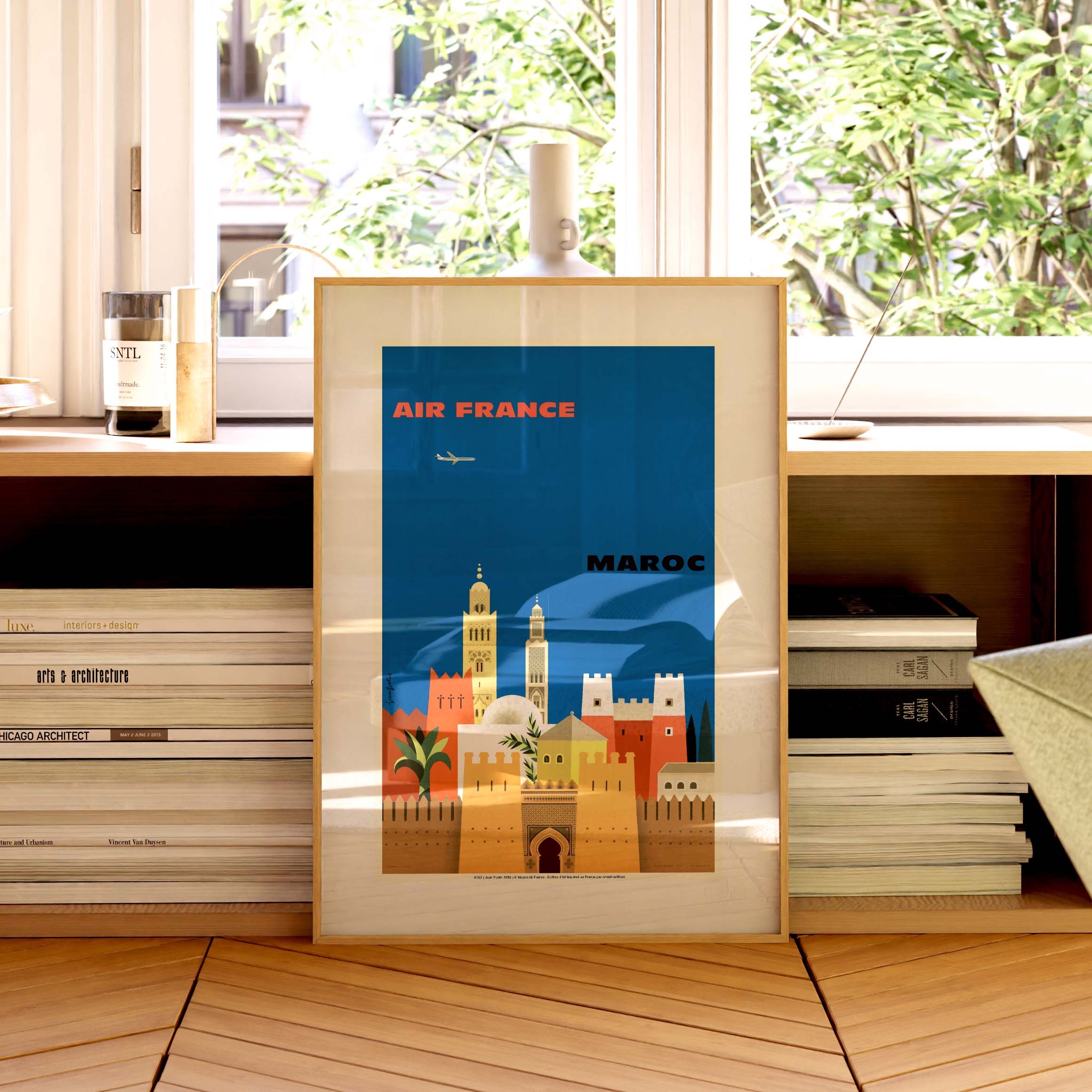 Affiche "Les Imparfaits" Air France - Maroc