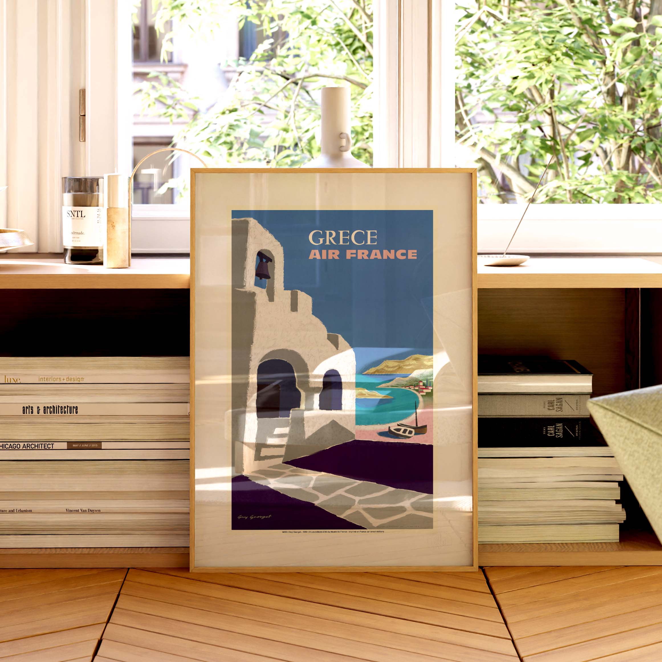 Affiche "Les Imparfaits" Air France - Grèce