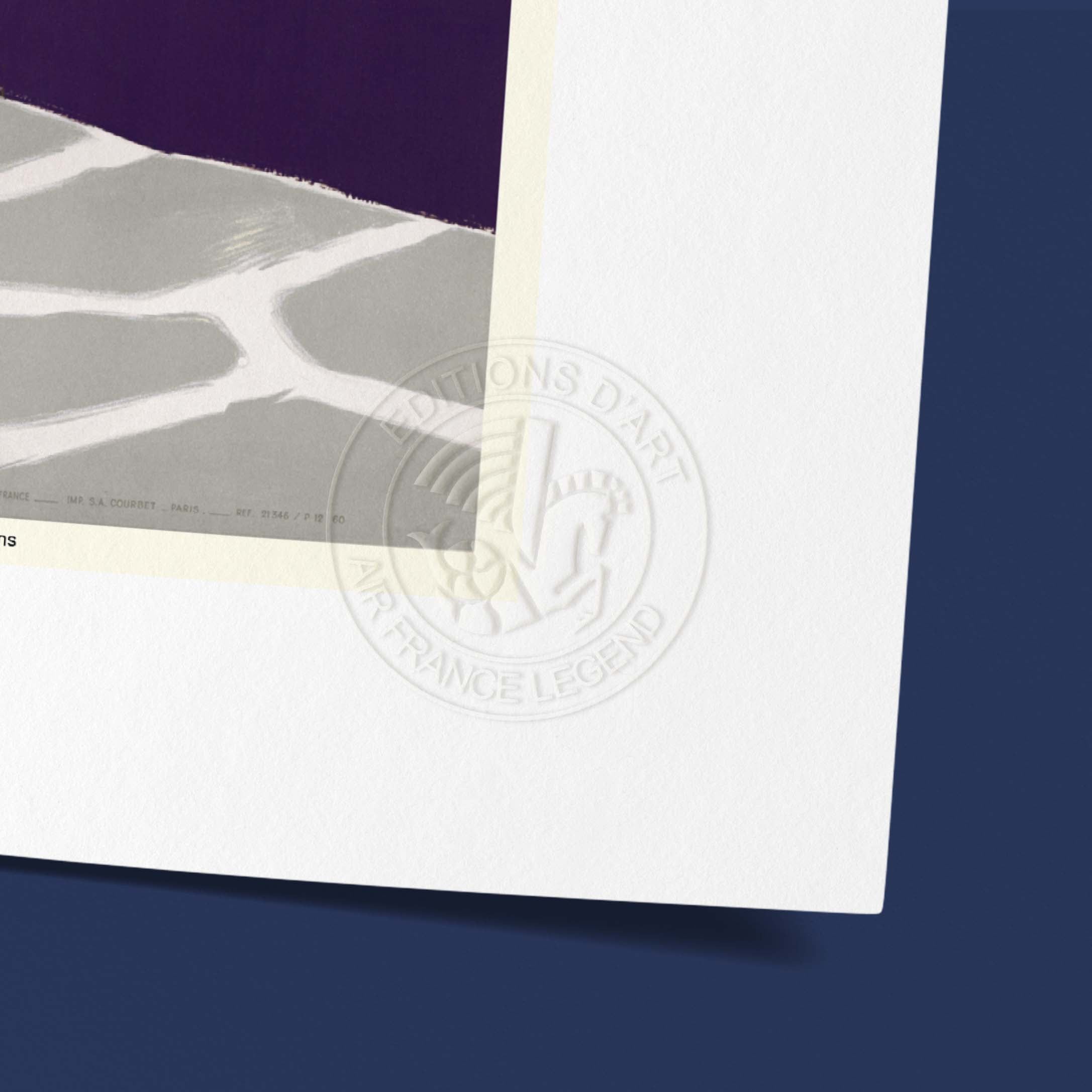 Affiche "Les Imparfaits" Air France - Grèce