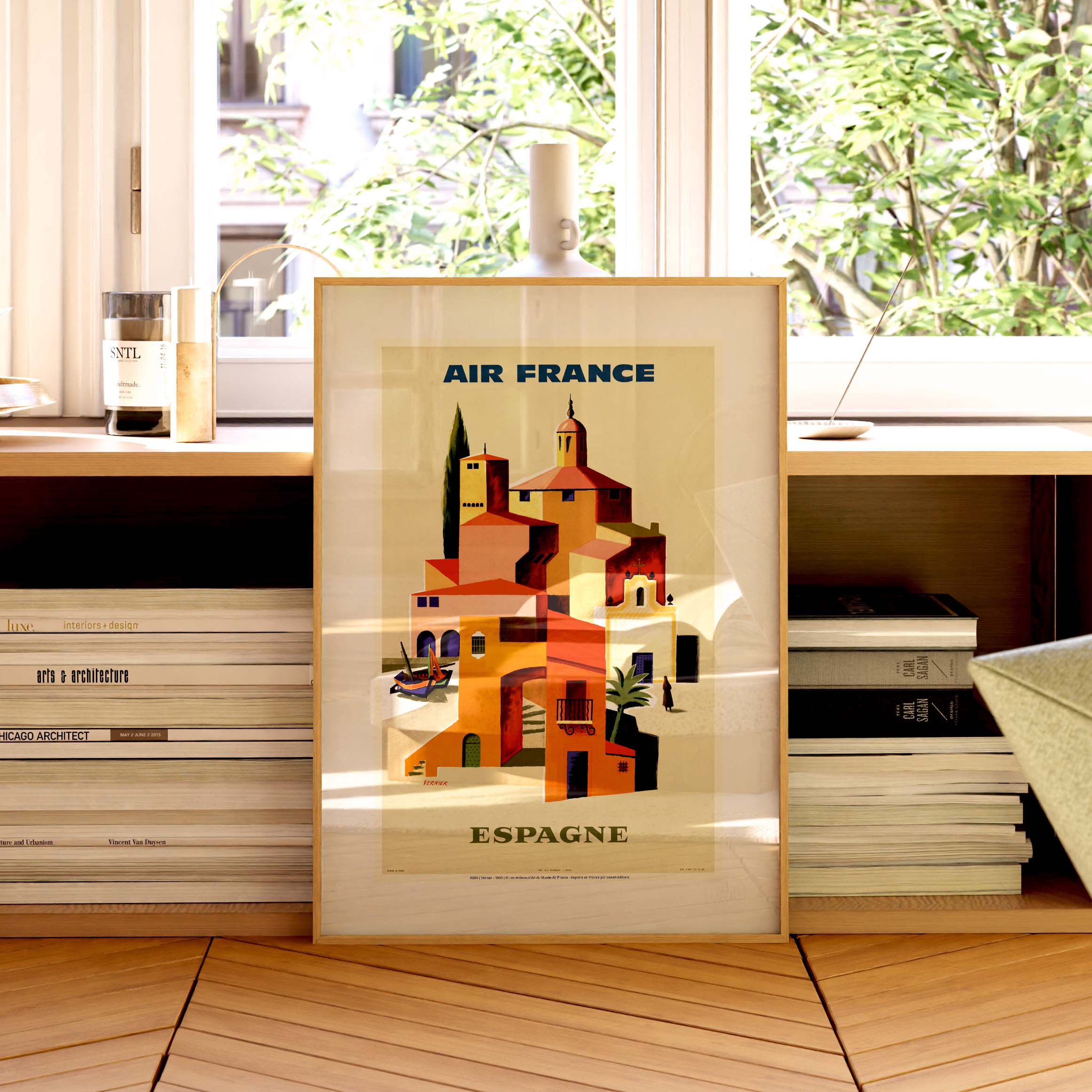 Affiche "Les Imparfaits" Air France - Espagne