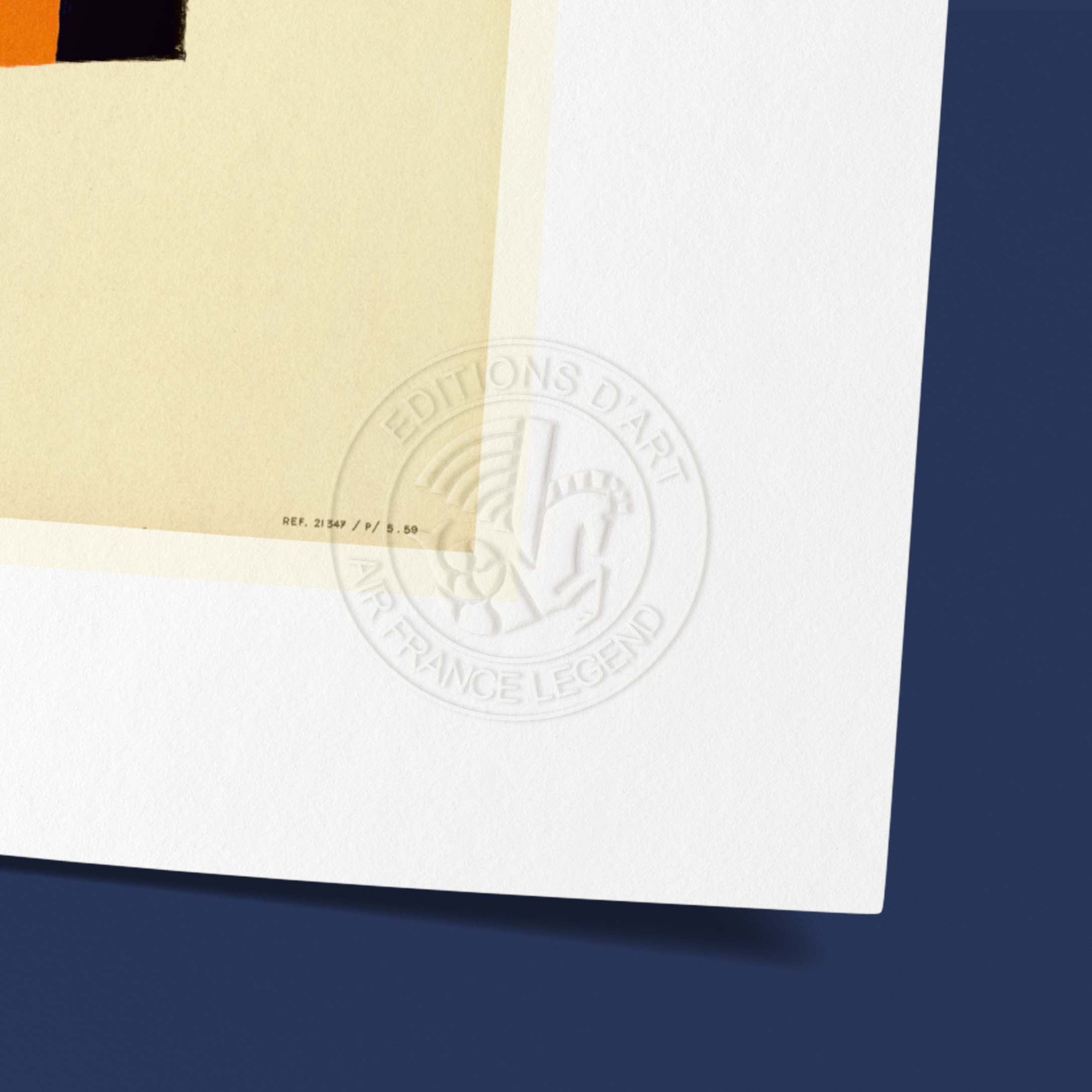 Affiche "Les Imparfaits" Air France - Espagne