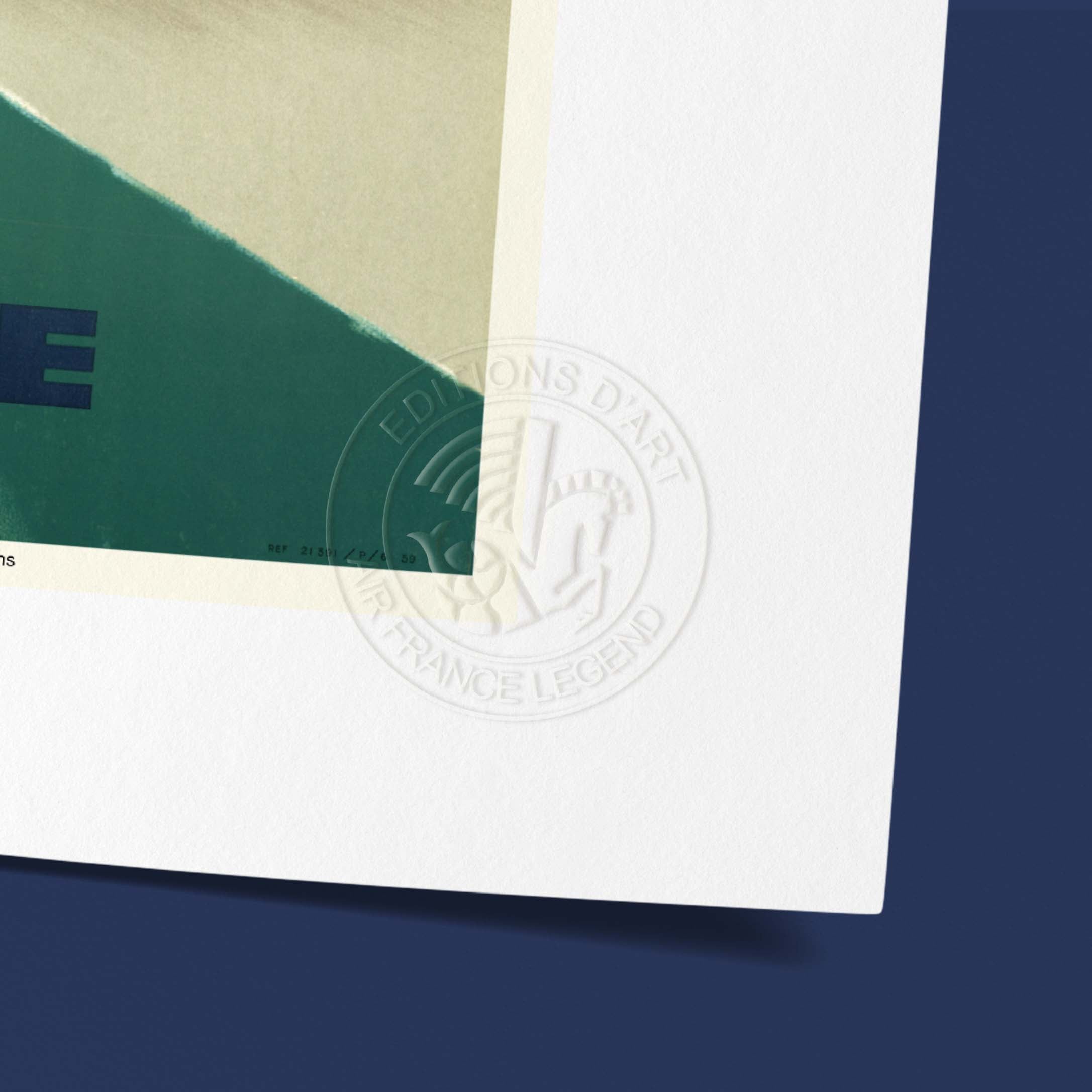 Affiche "Les Imparfaits" Air France - Paris (Notre-Dame)