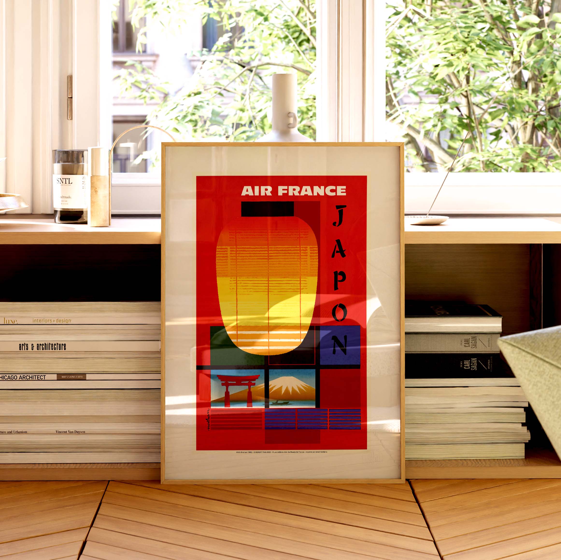 Affiche "Les Imparfaits" Air France - Japon