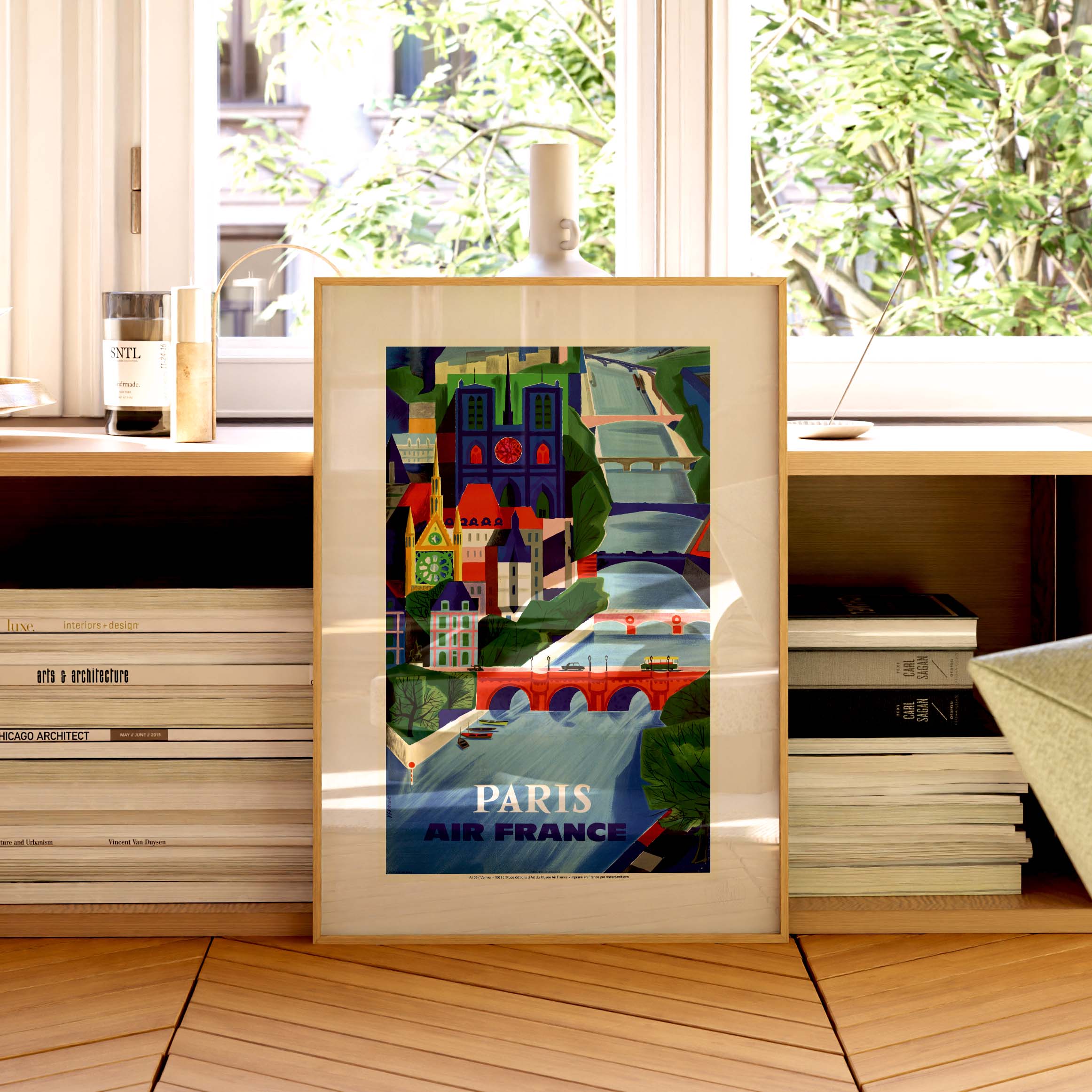 Affiche "Les Imparfaits" Air France - Paris