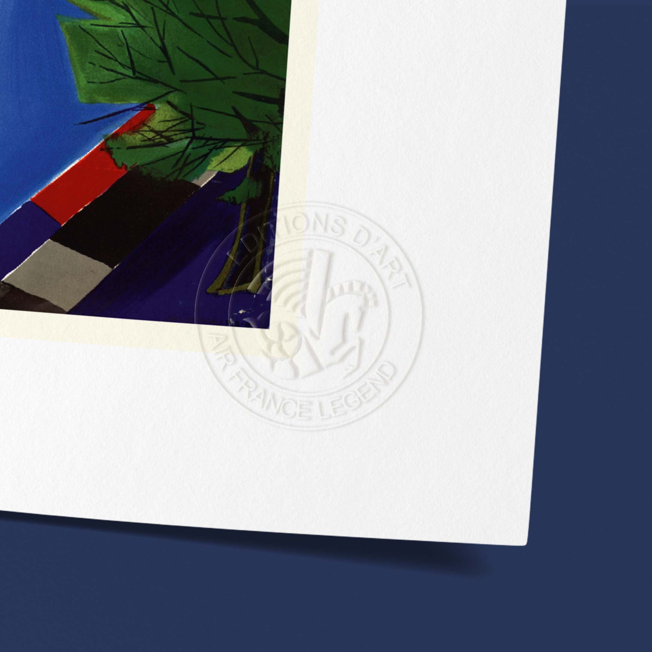 Affiche "Les Imparfaits" Air France - Paris