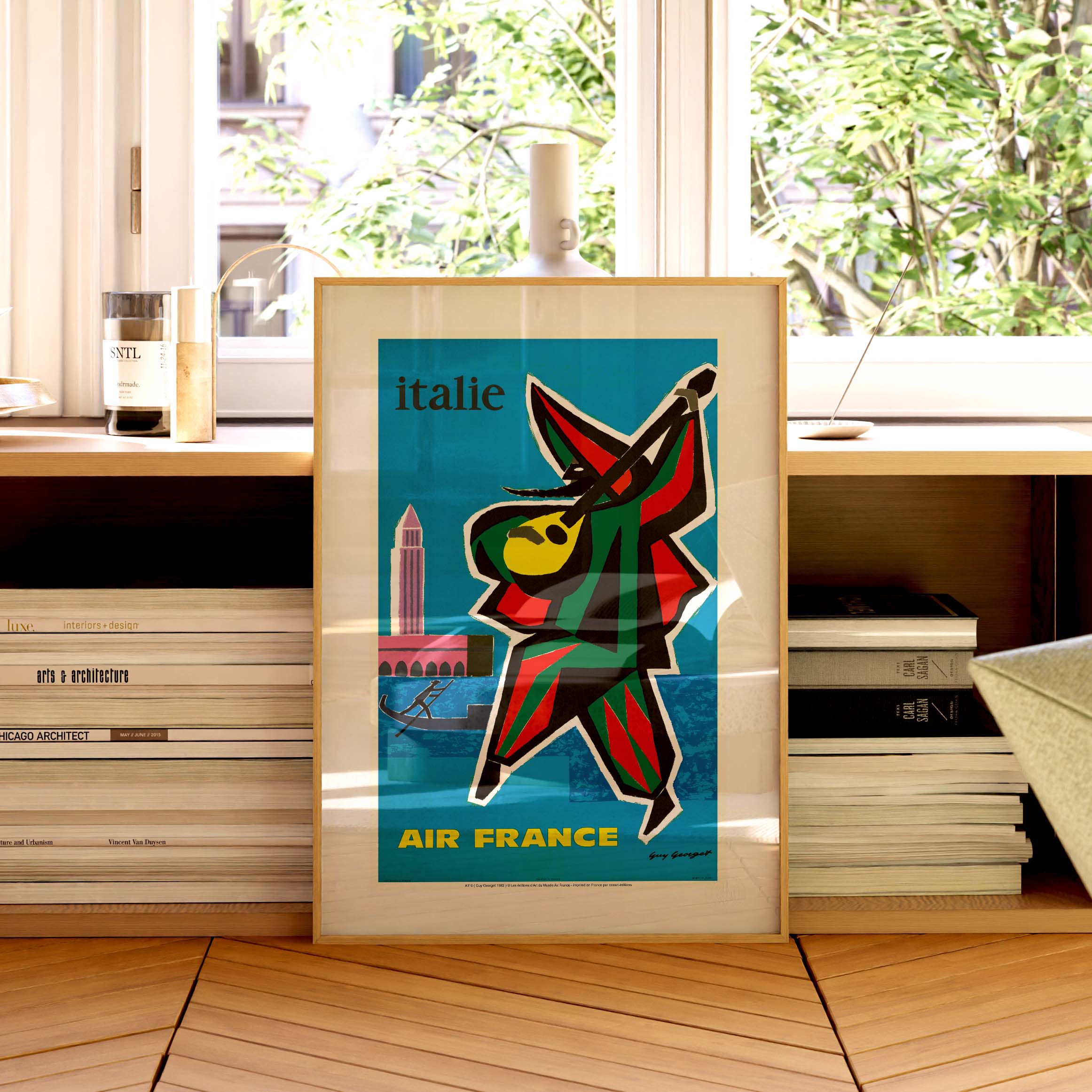 Affiche "Les Imparfaits" Air France - Italie