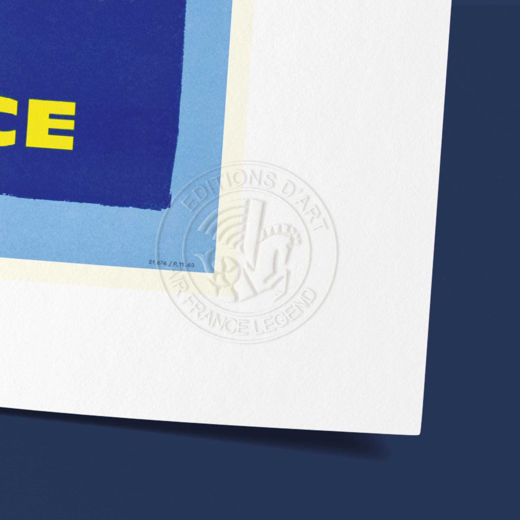 Affiche "Les Imparfaits" Air France - Grèce