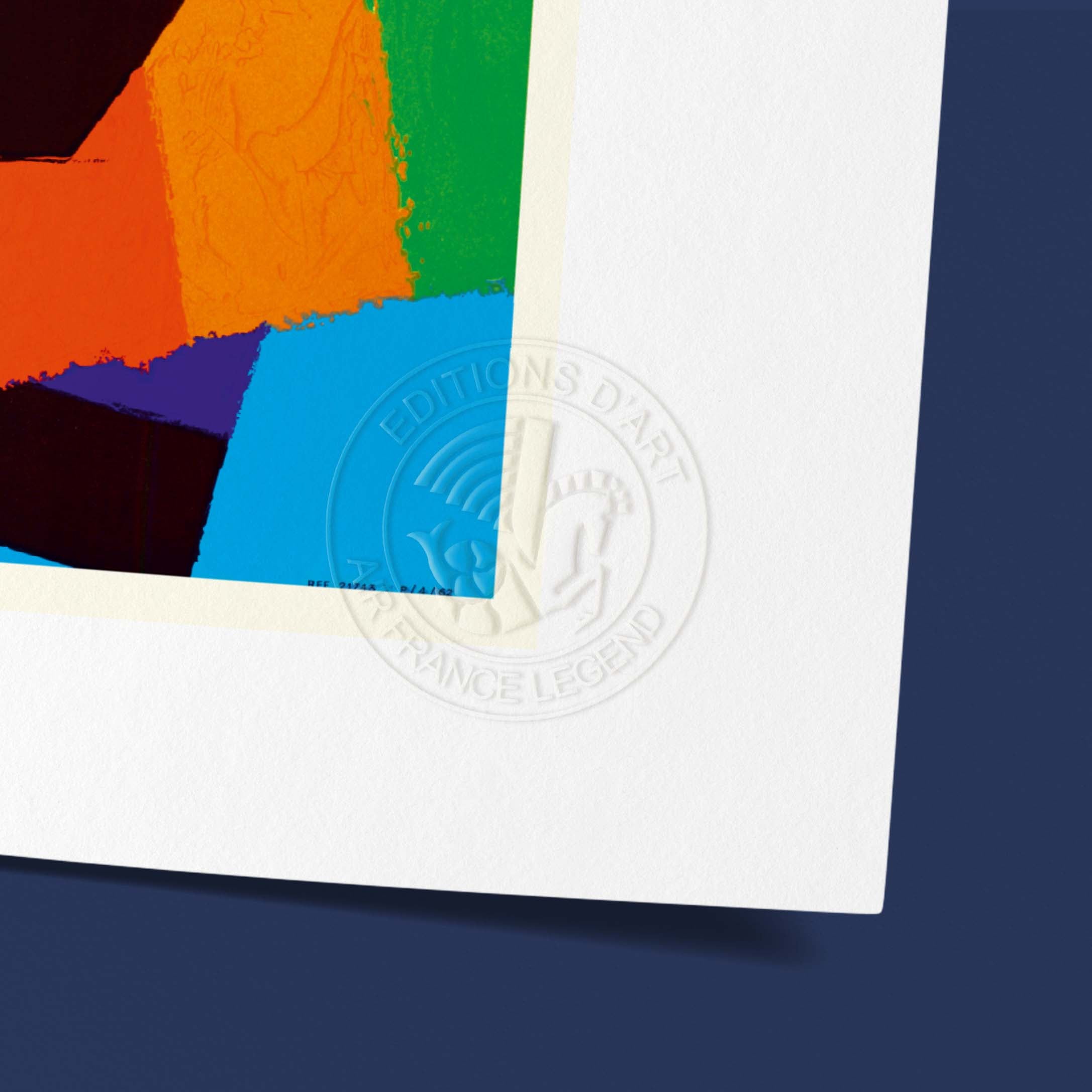 Affiche "Les Imparfaits" Air France - Chili