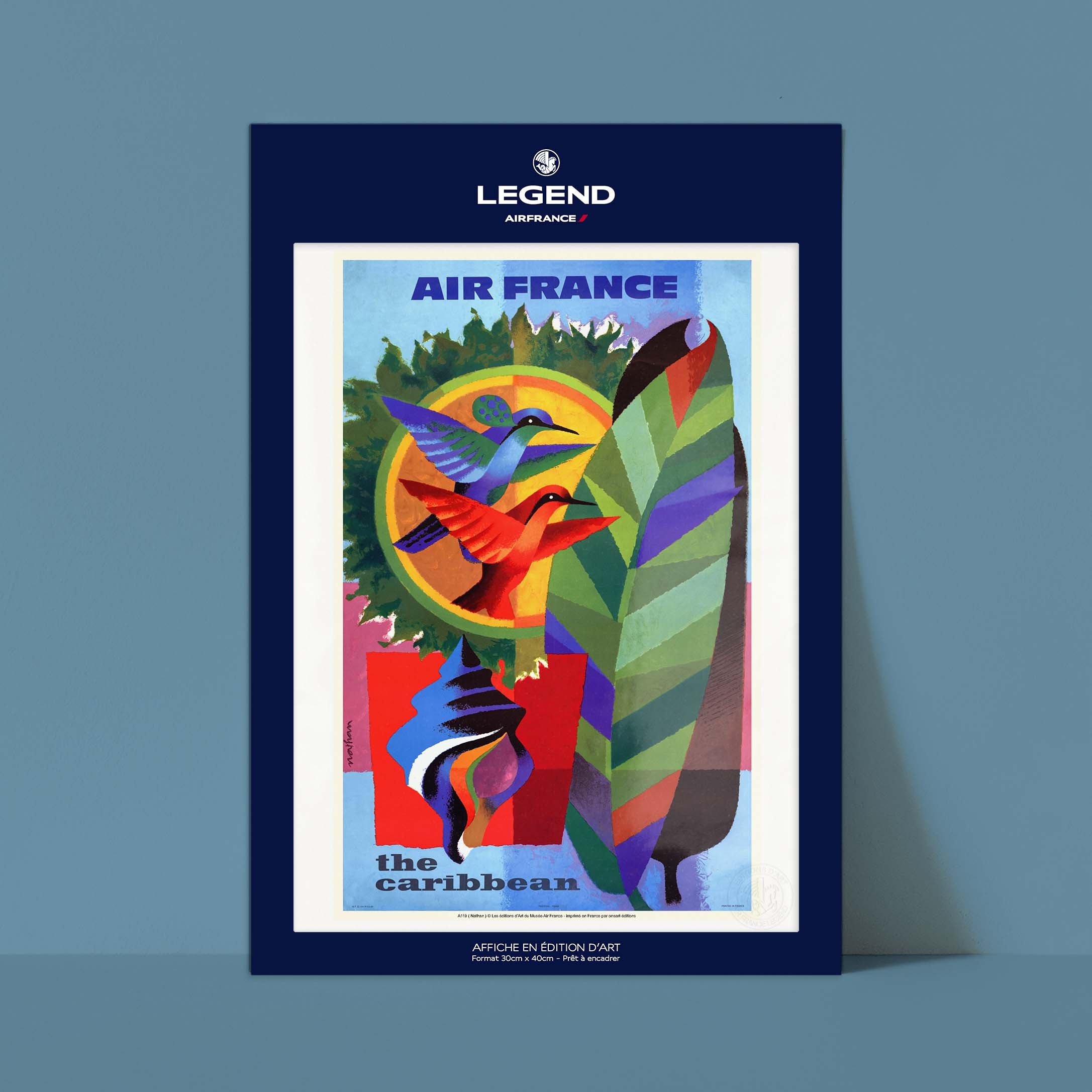 Air France Poster - The Caribbean