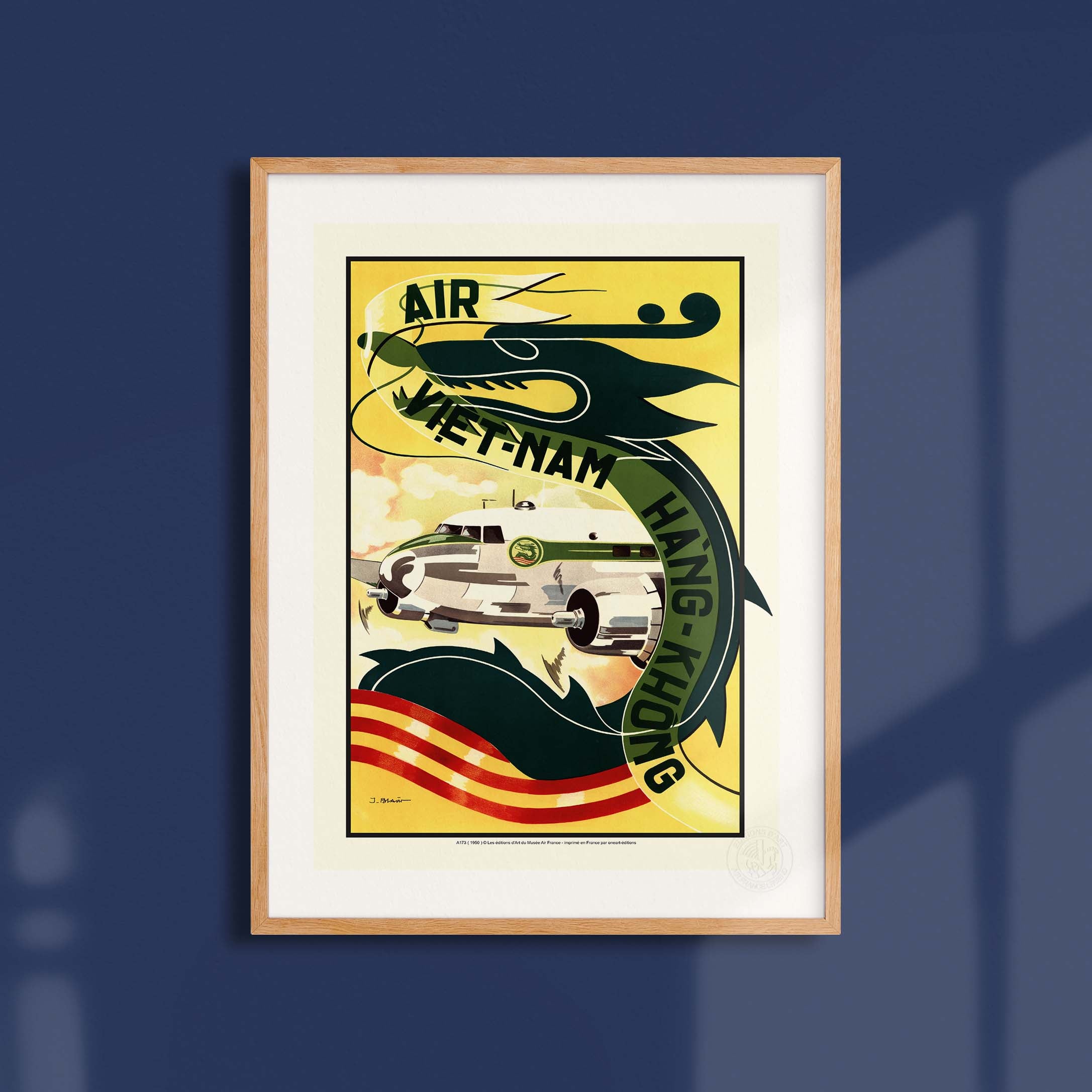 Affiche Air France - Hong Kong