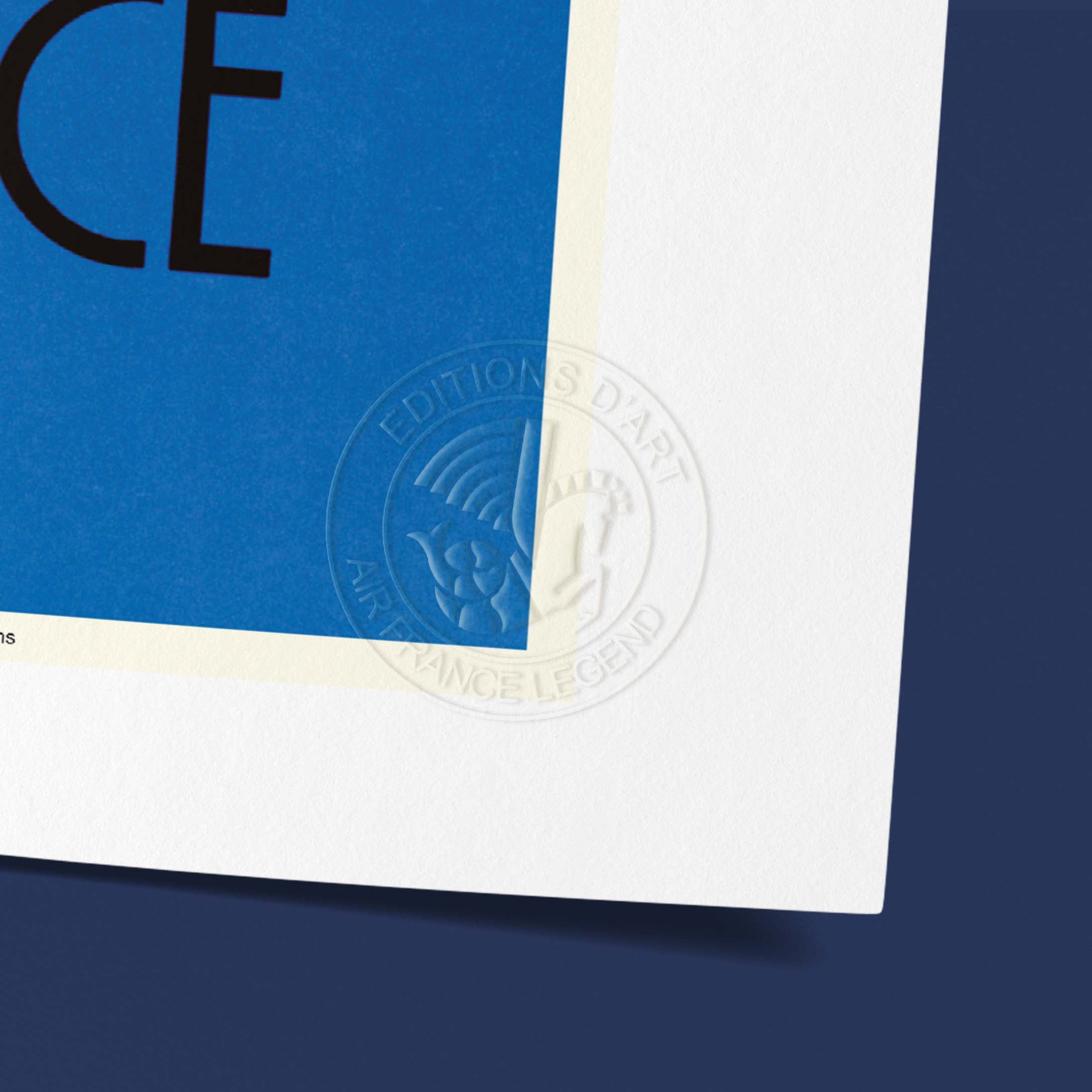 Affiche "Les Imparfaits" Air France - Paris Mexico