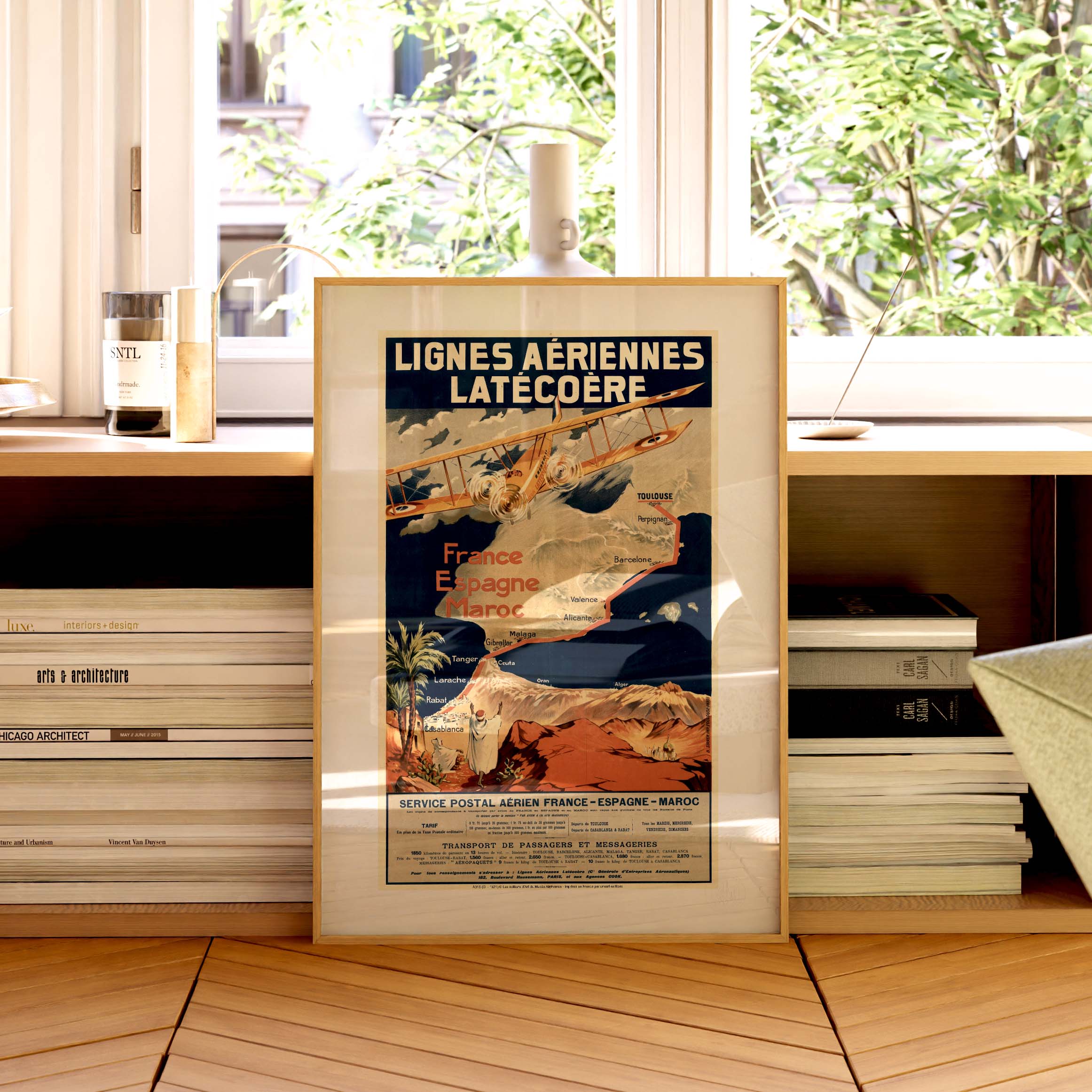 Air France poster - LATECOERE Poster 1921