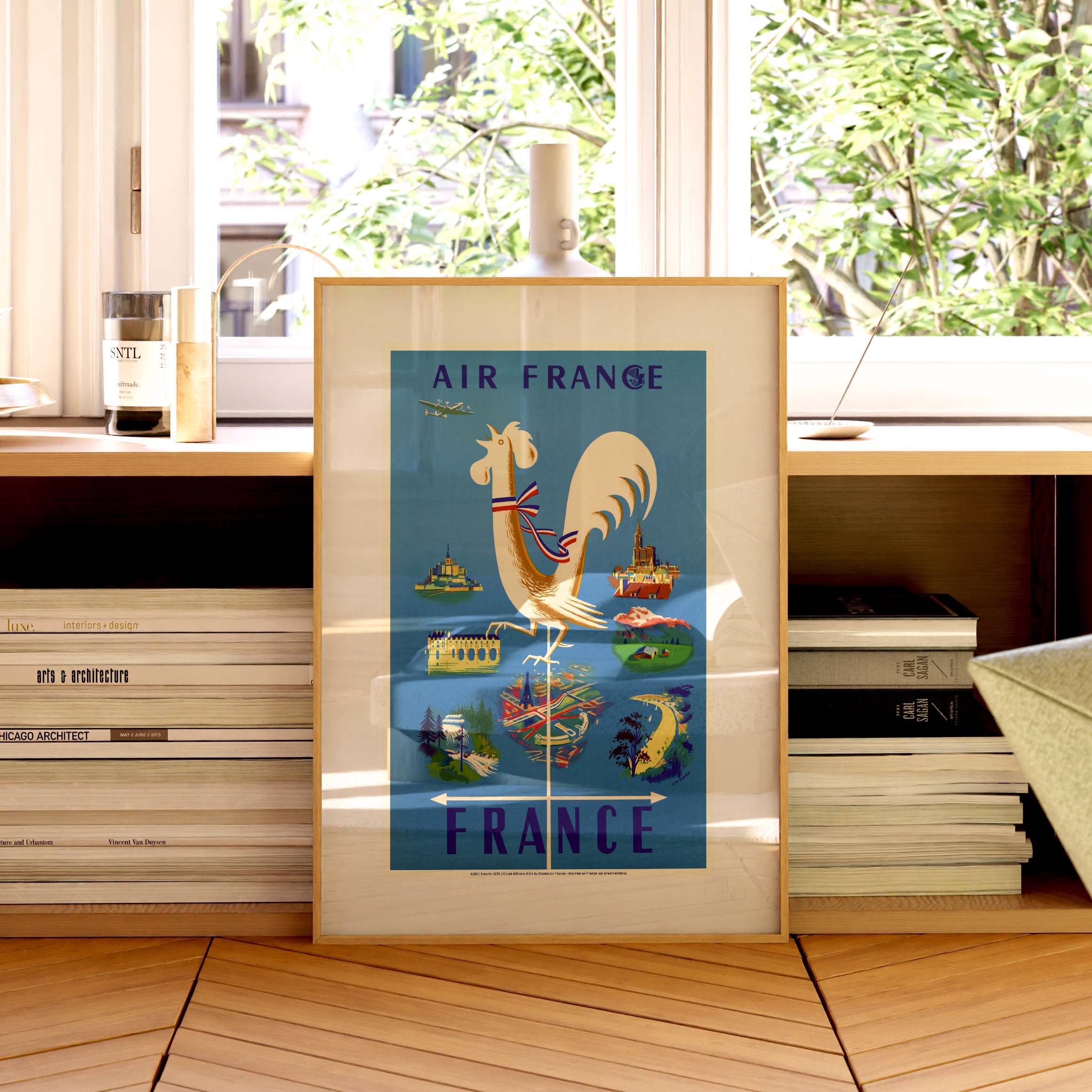 Poster Air France - Francia (Rooster)