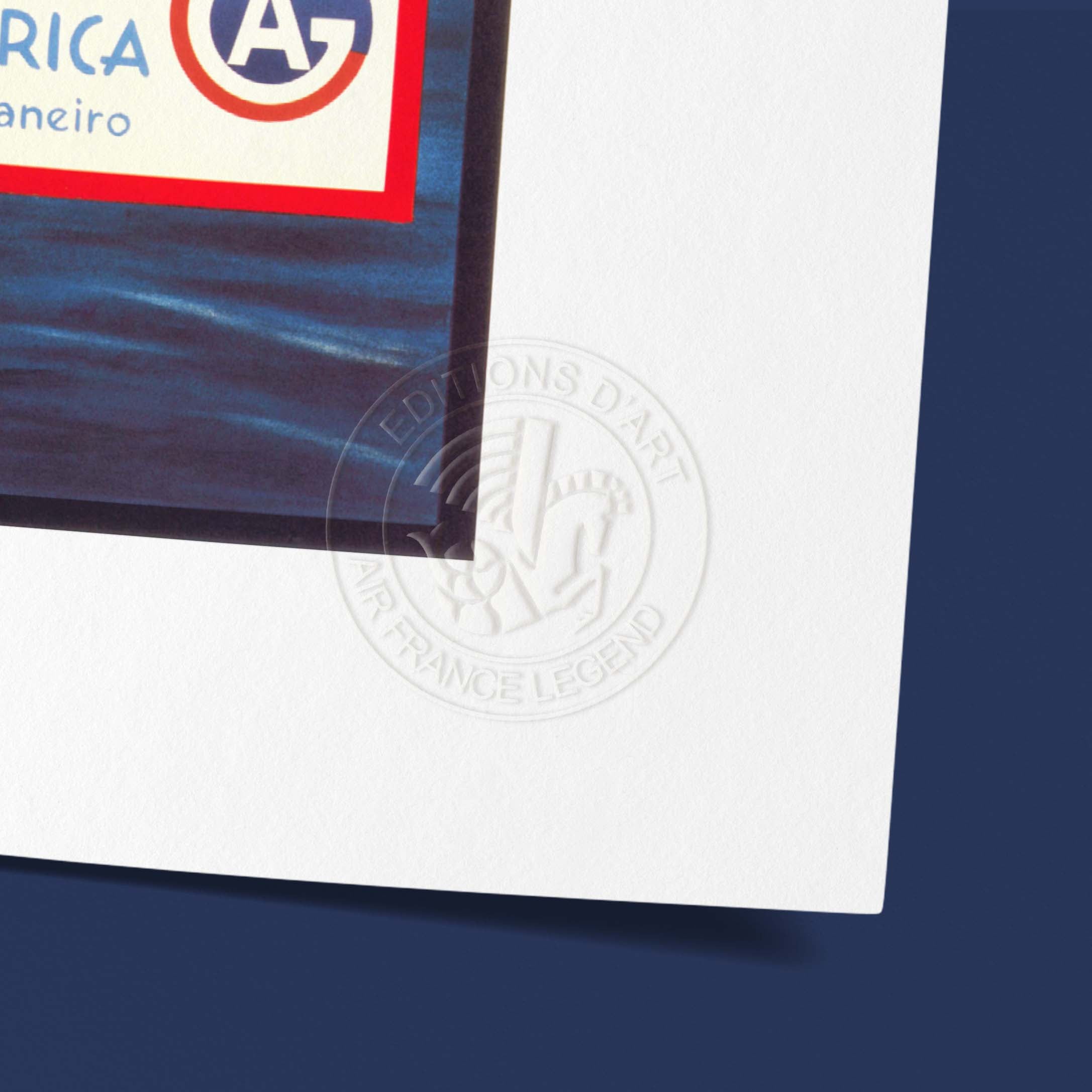 Air France poster - A Mais rapida