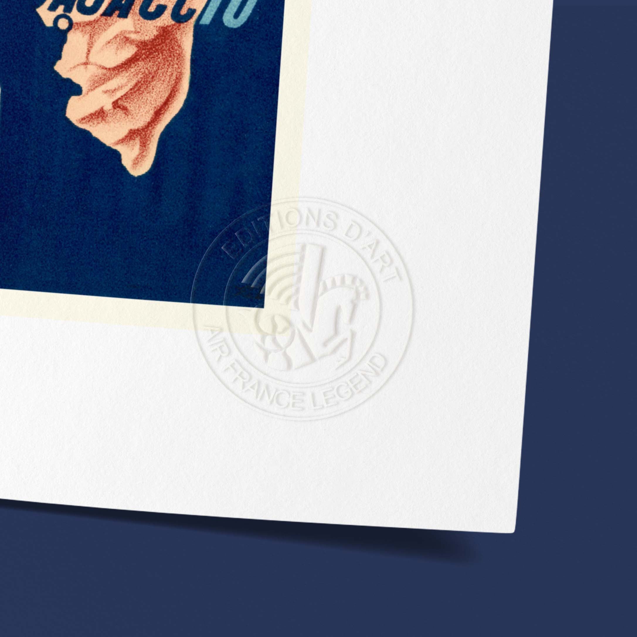 Affiche "Les Imparfaits" Air France - Corse Azur