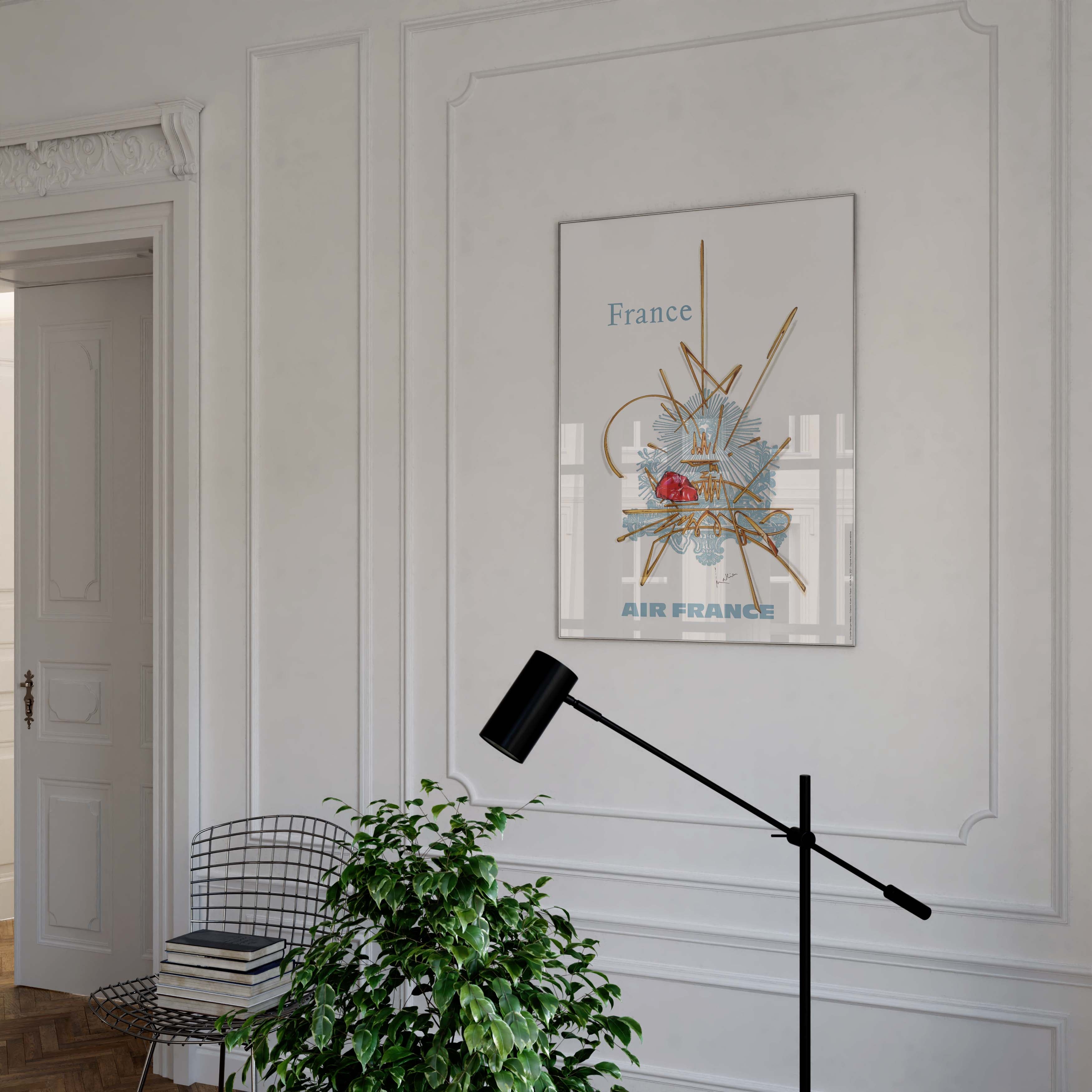 Air France poster - France by Georges Mathieu