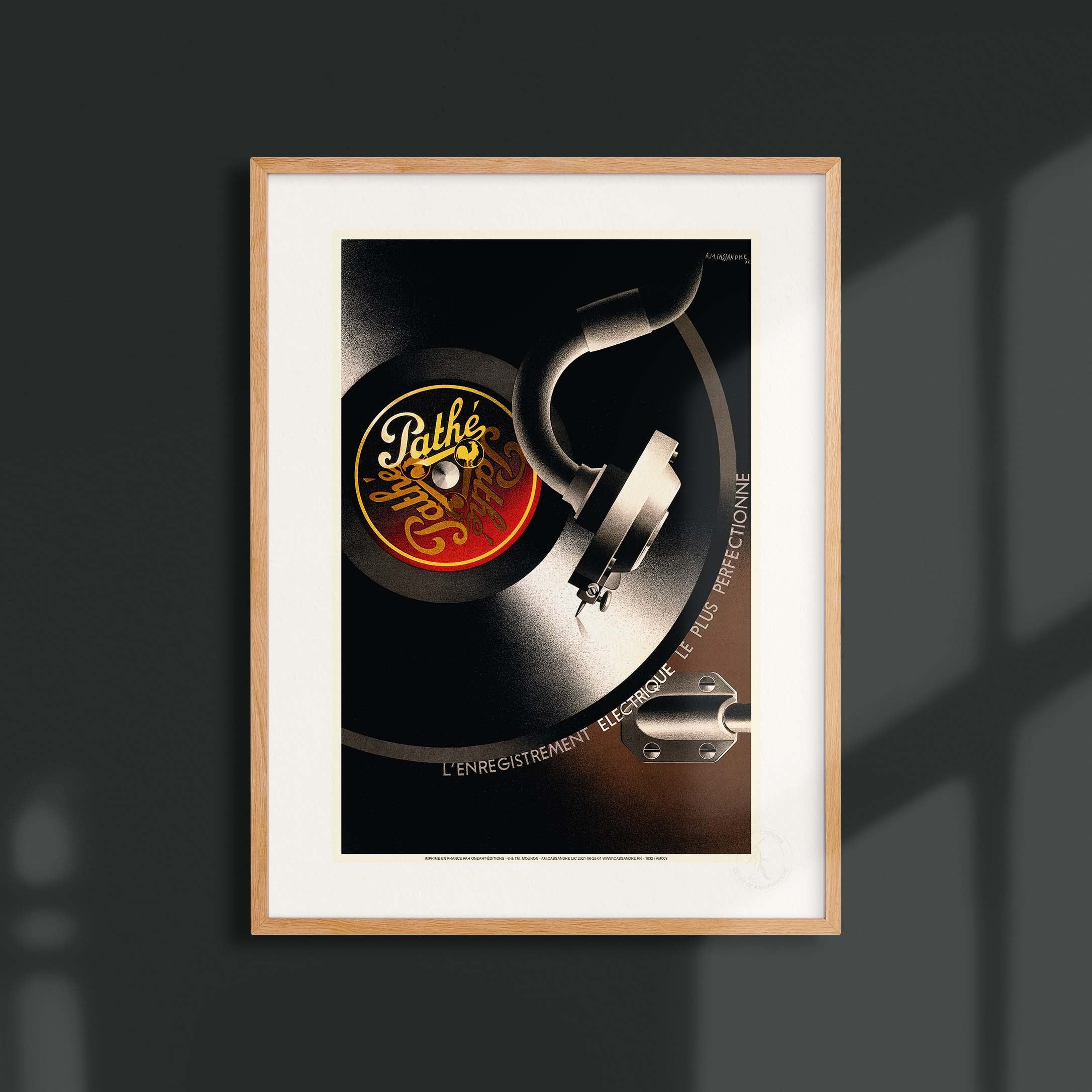 Affiche Cassandre - Pathé