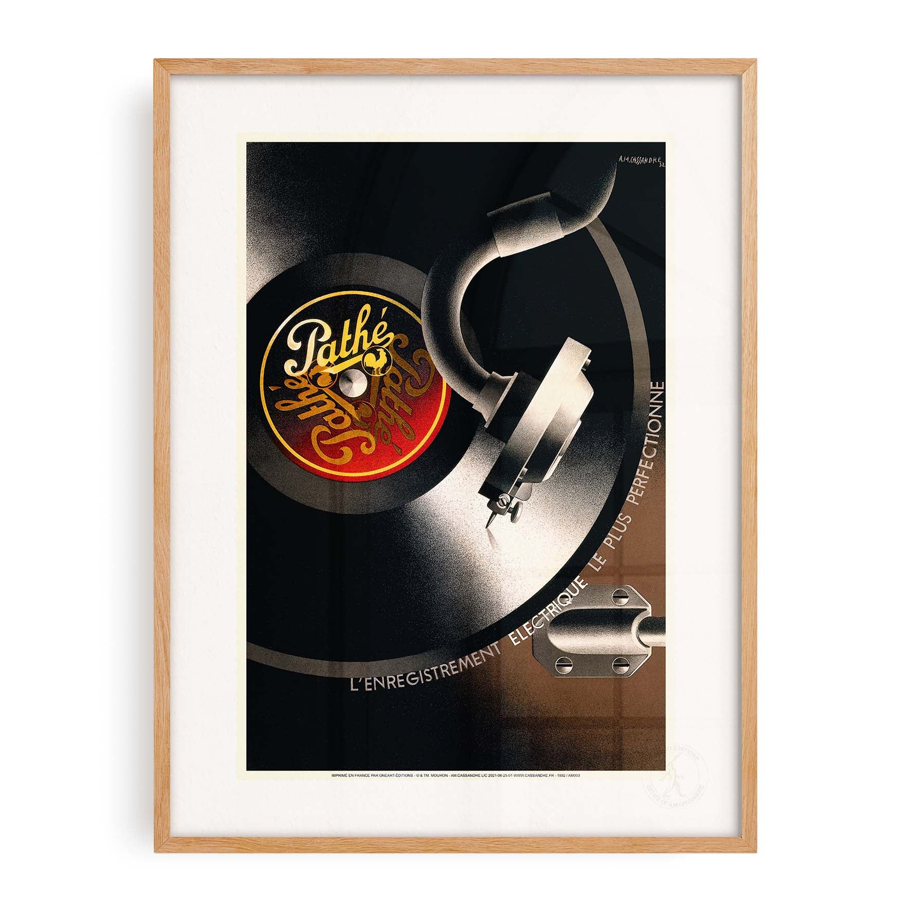 Affiche Cassandre - Pathé