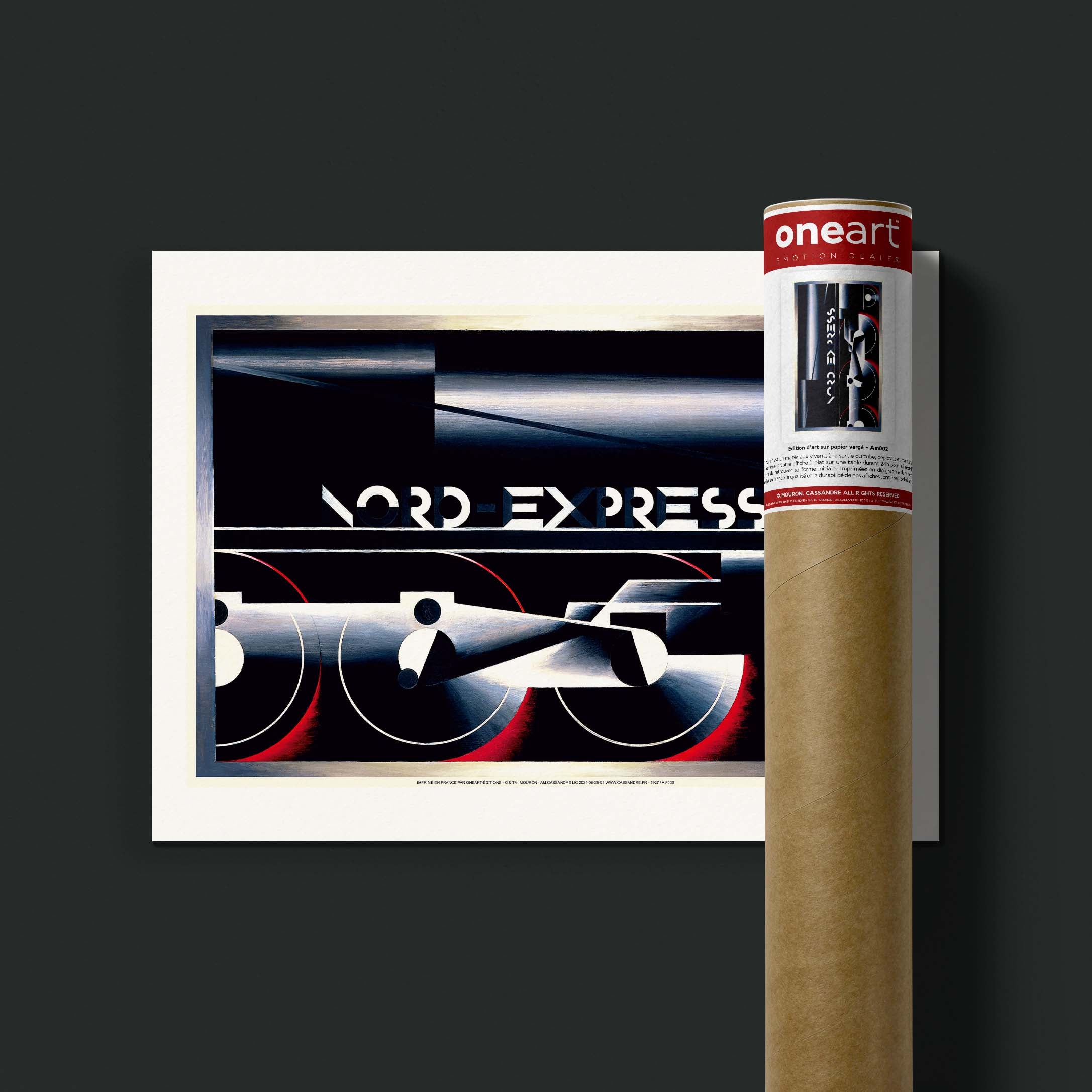 Affiche Cassandre - Nord express