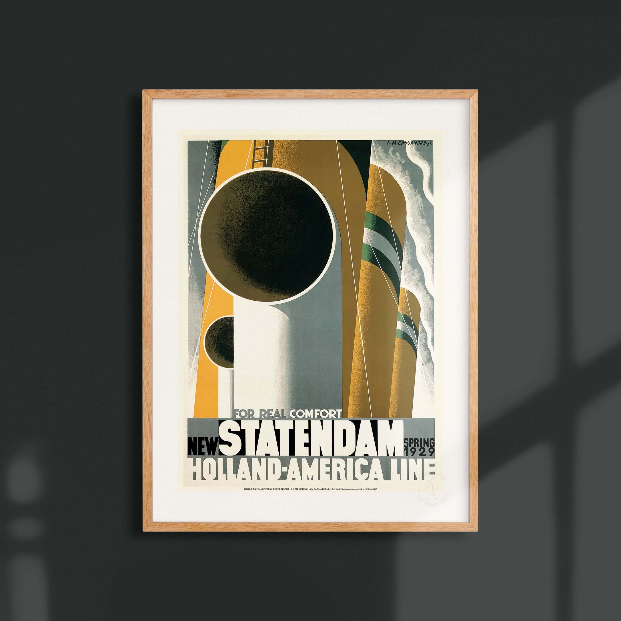 Affiche Cassandre - Statendam