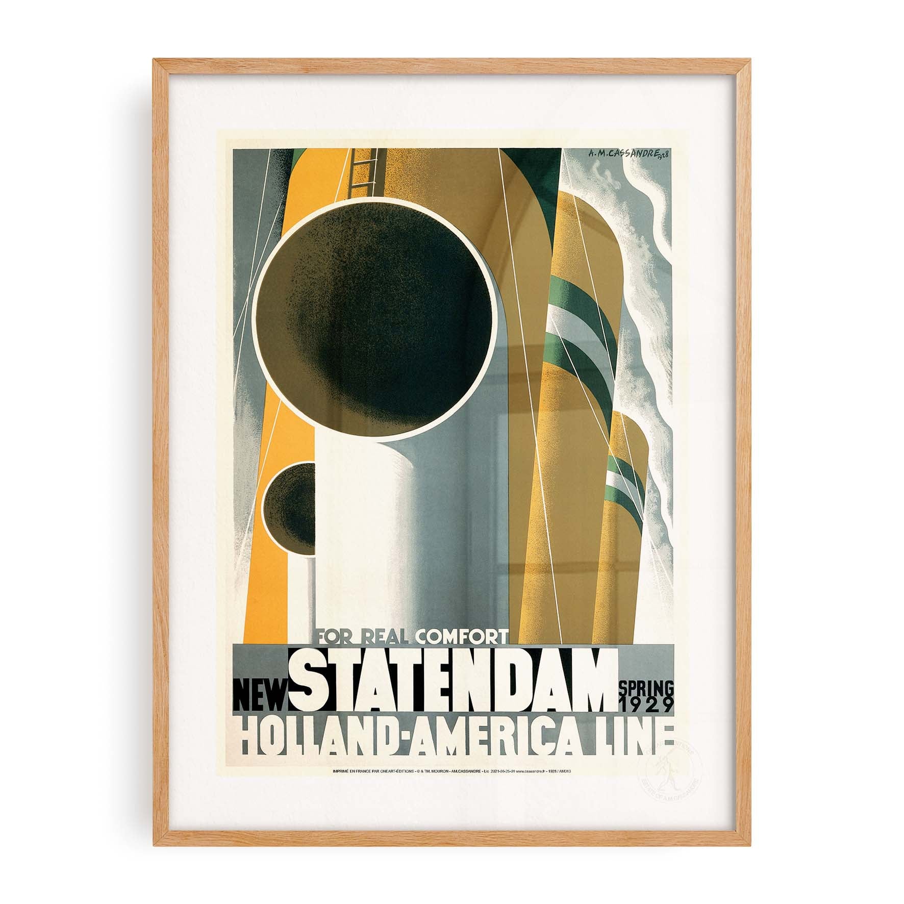Affiche "Les Imparfaits" Cassandre - Statendam