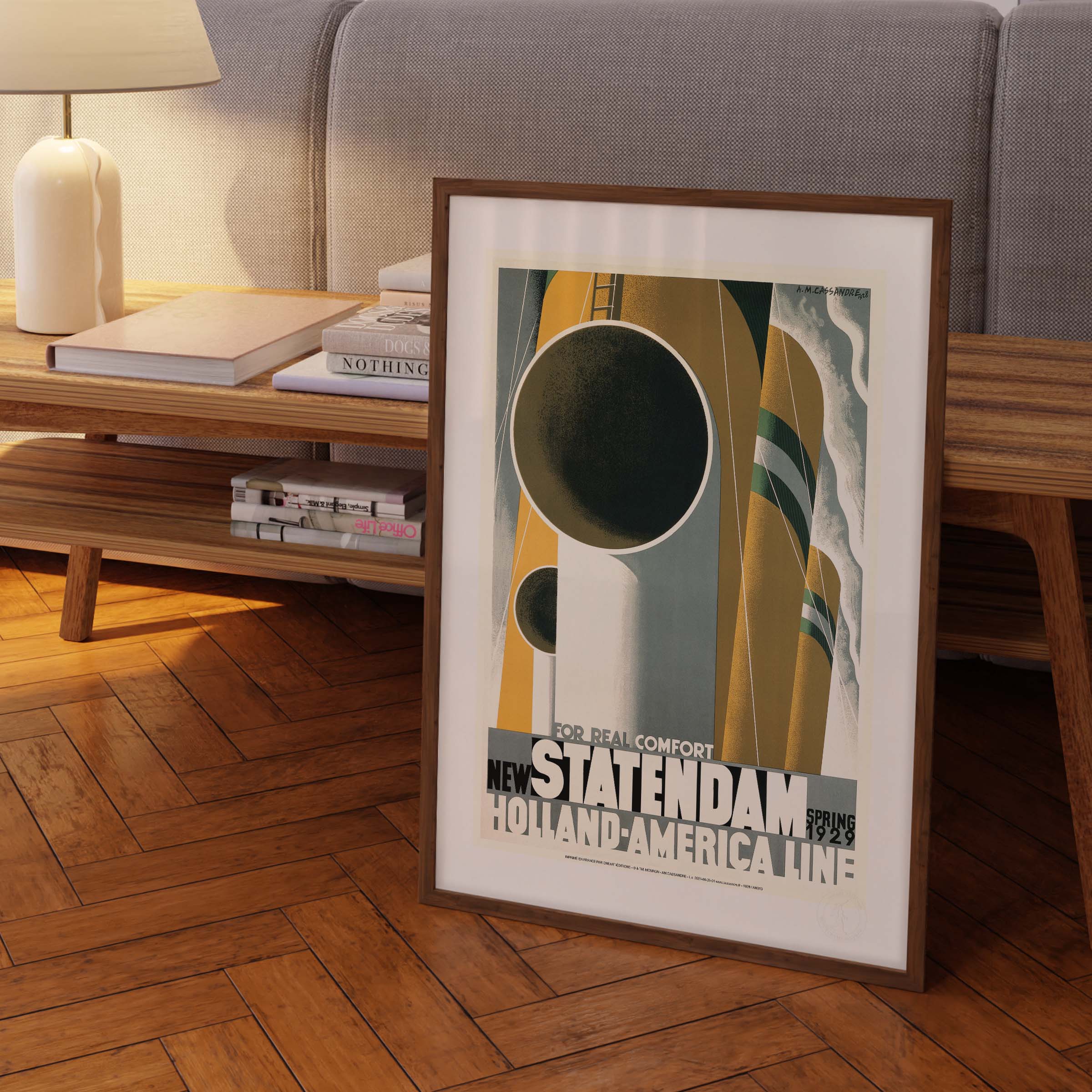 Affiche "Les Imparfaits" Cassandre - Statendam