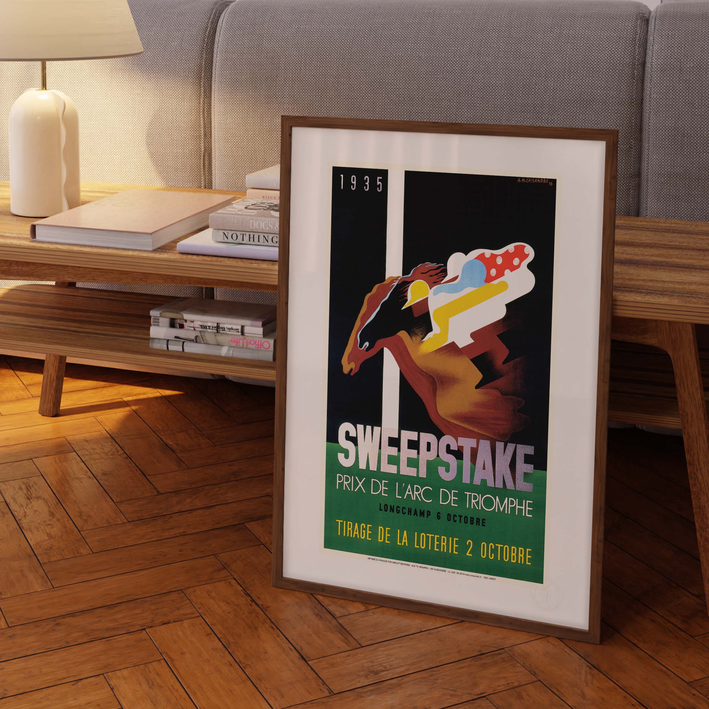 Affiche Cassandre - Sweepstake