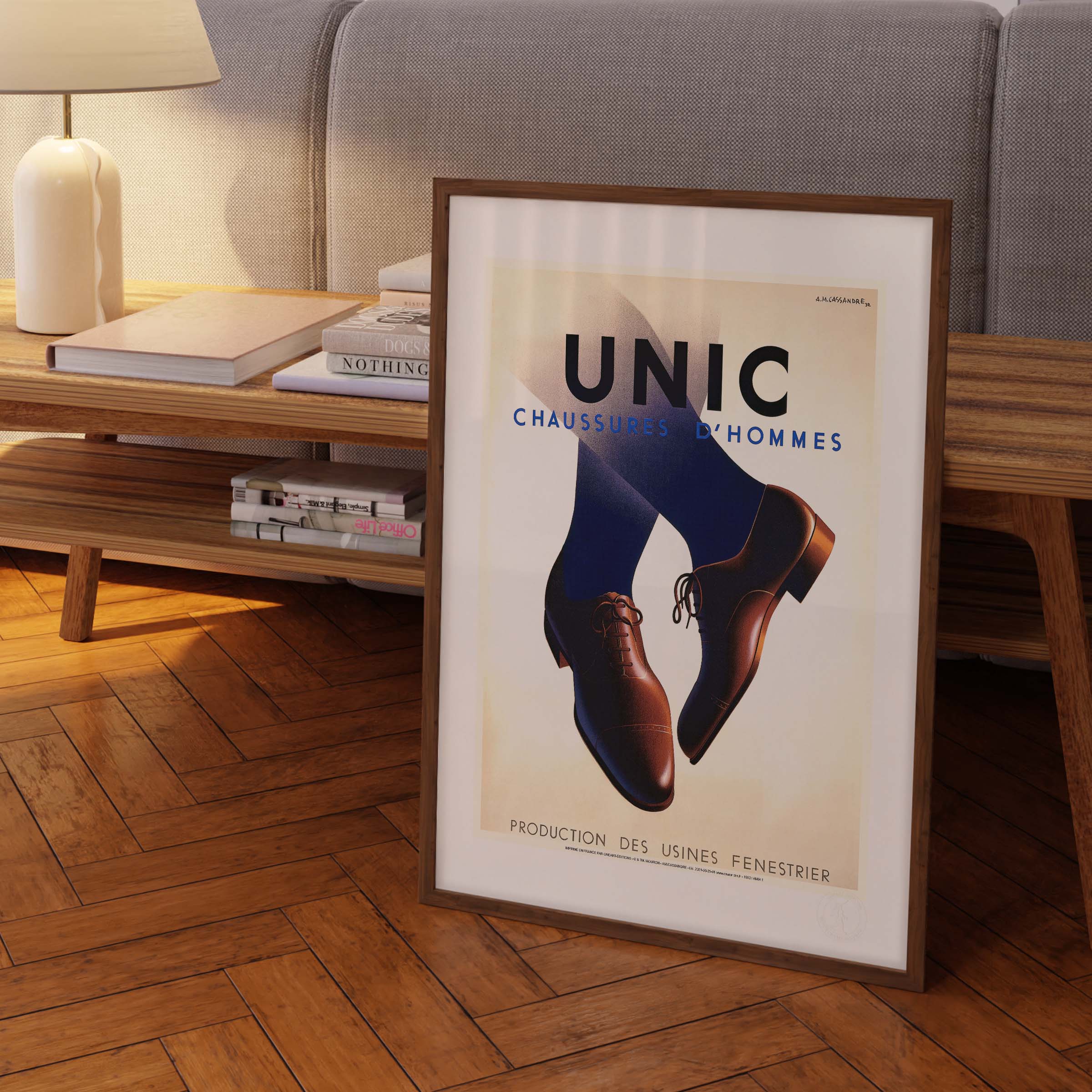 Affiche Cassandre - Unic