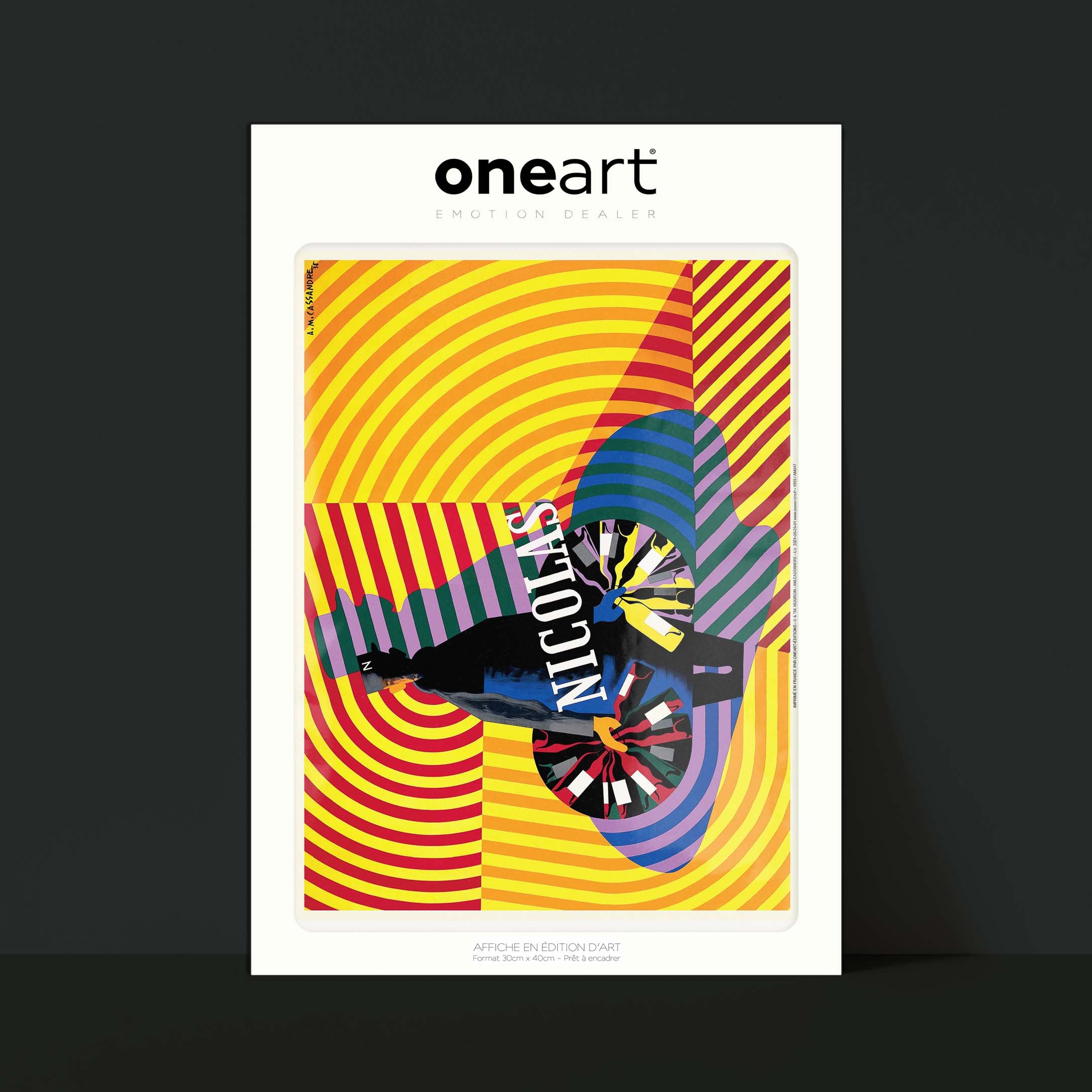 Affiche Cassandre - Nicolas Plakat