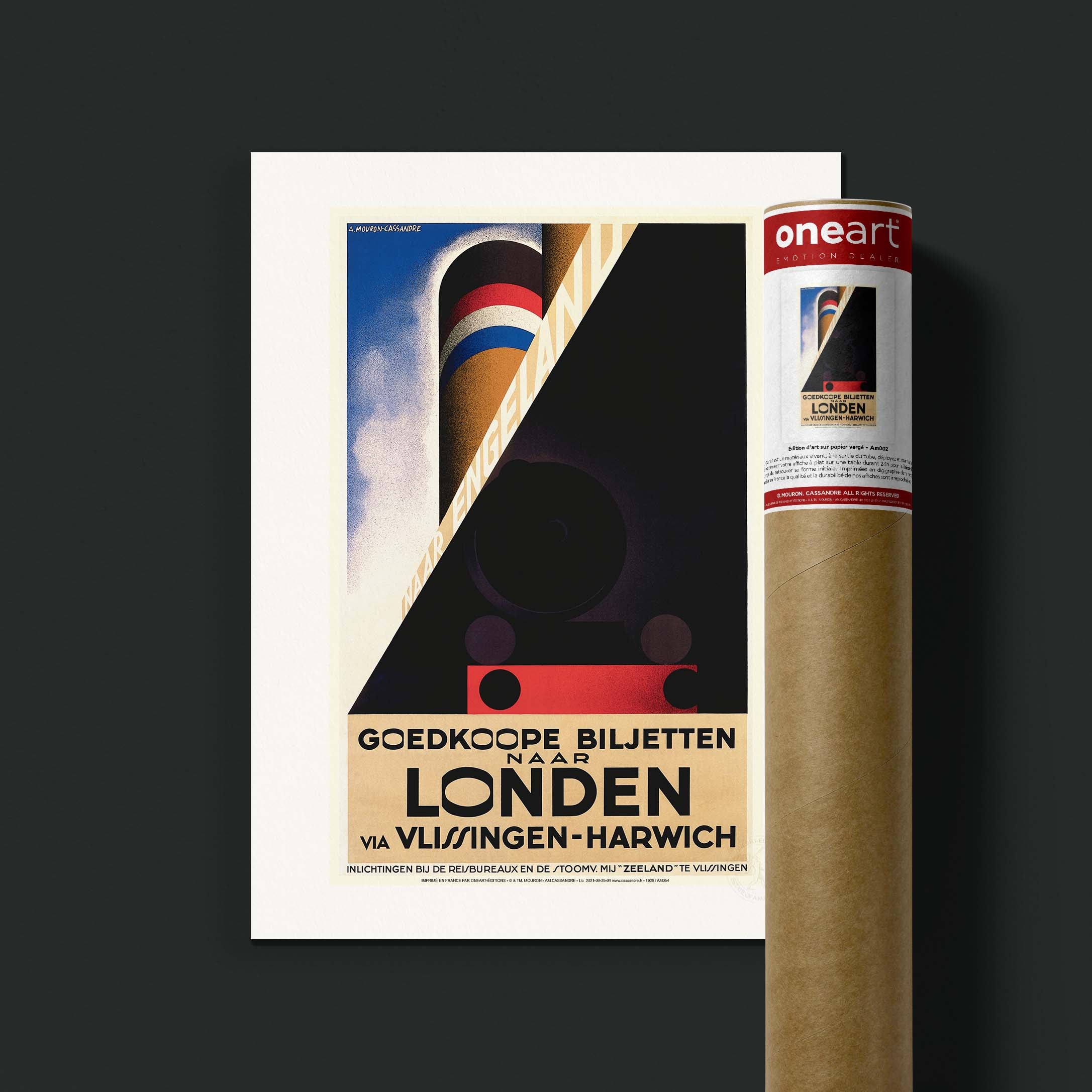 Affiche Cassandre - Londen
