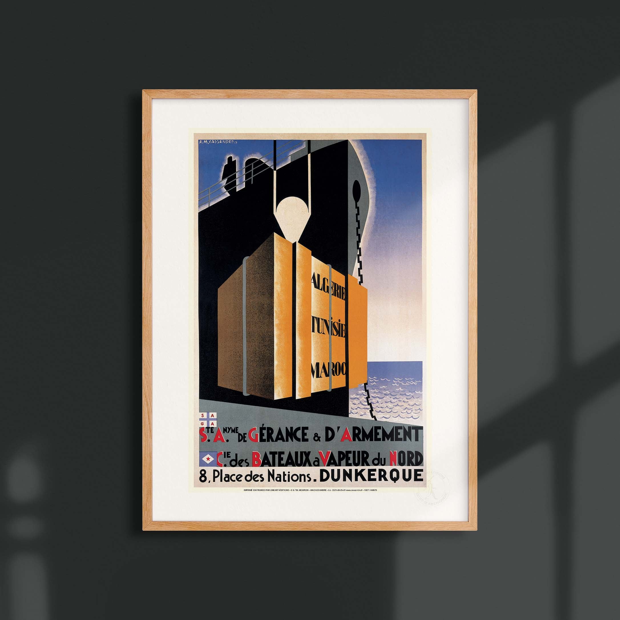 Affiche Cassandre - Saga
