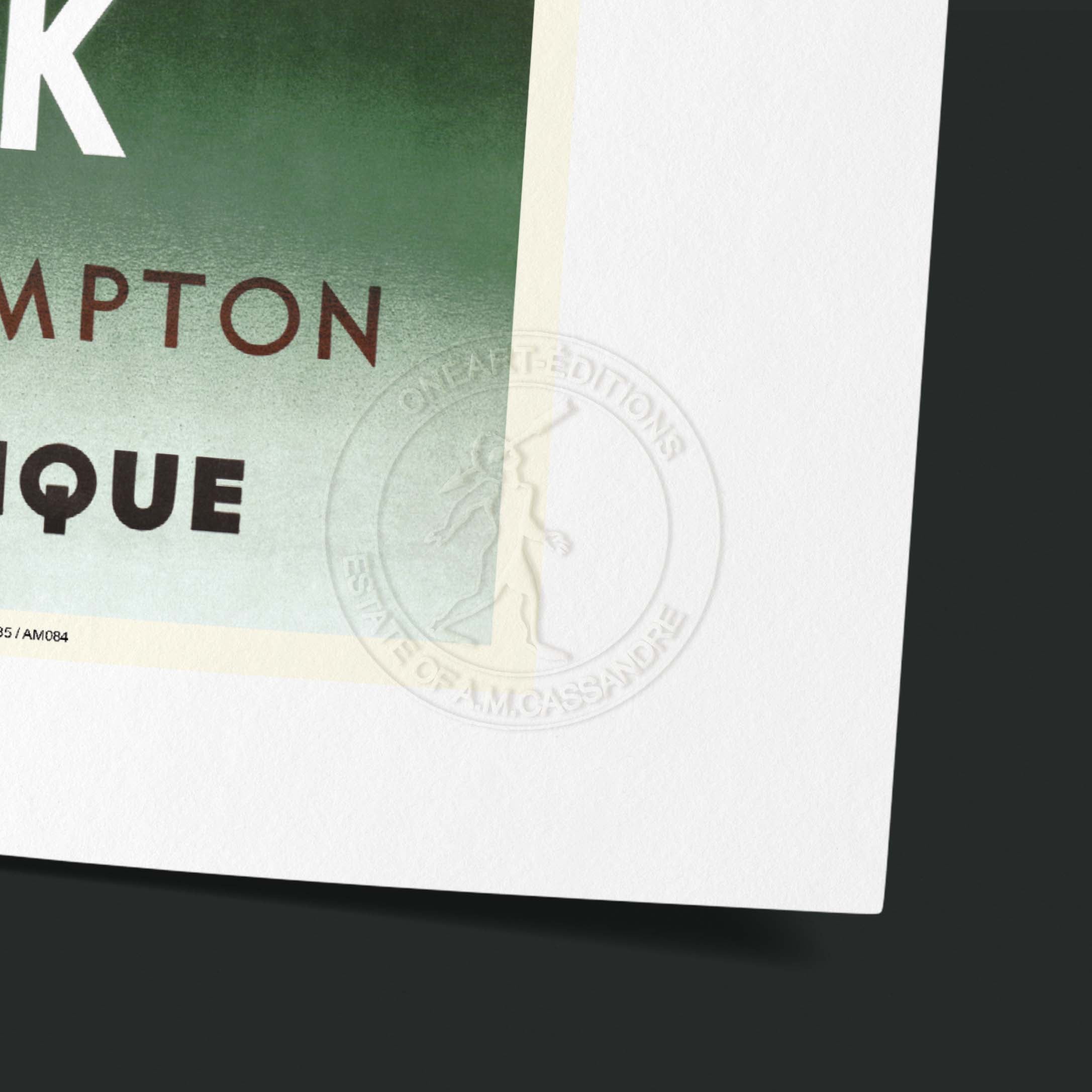 Affiche Cassandre - New York