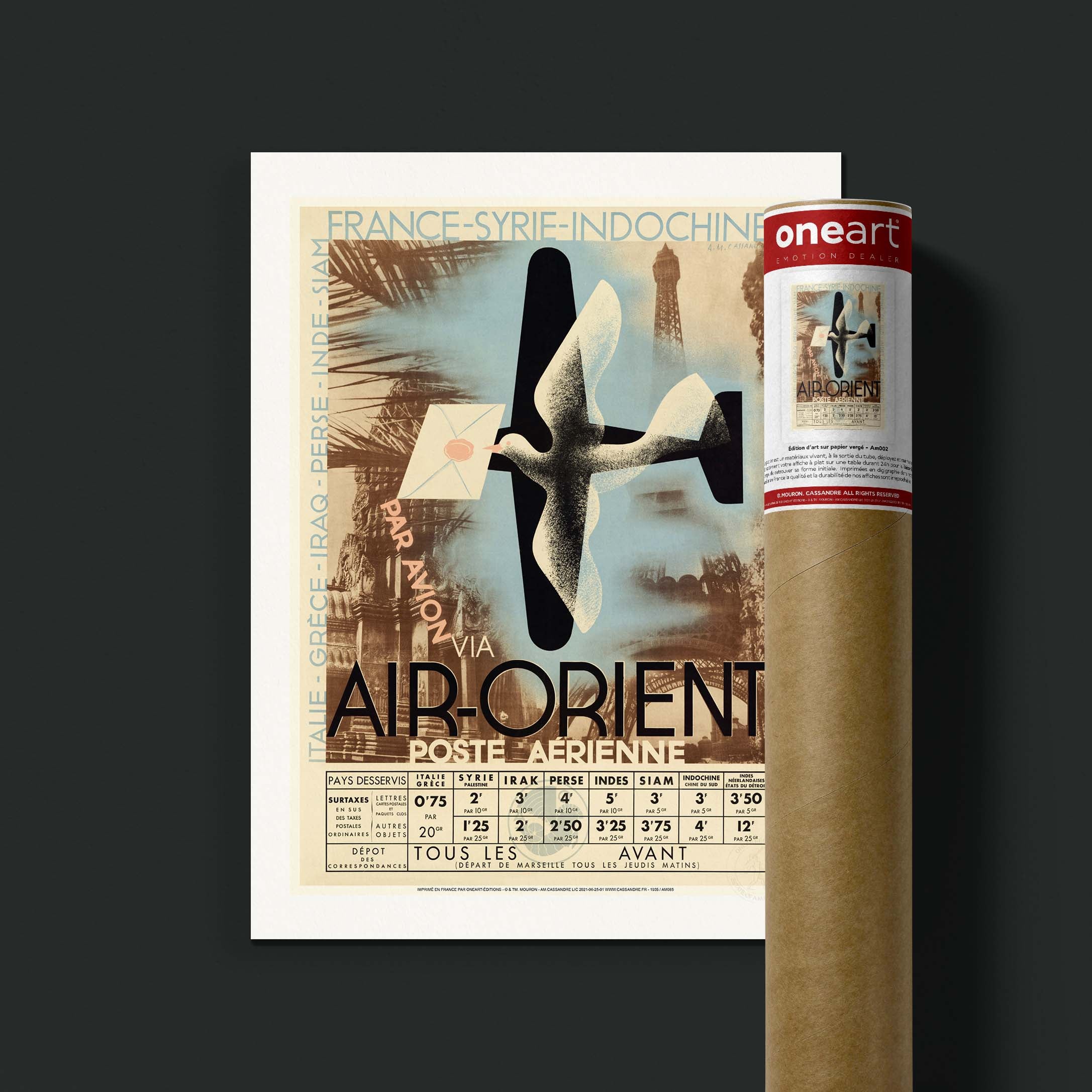 Affiche Cassandre - Air Orient