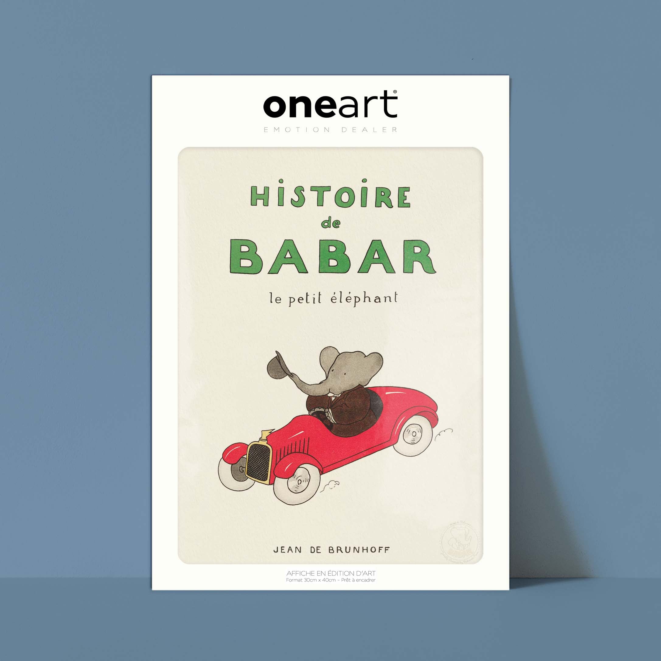 Affiche "Les Imparfaits" Histoire de Babar