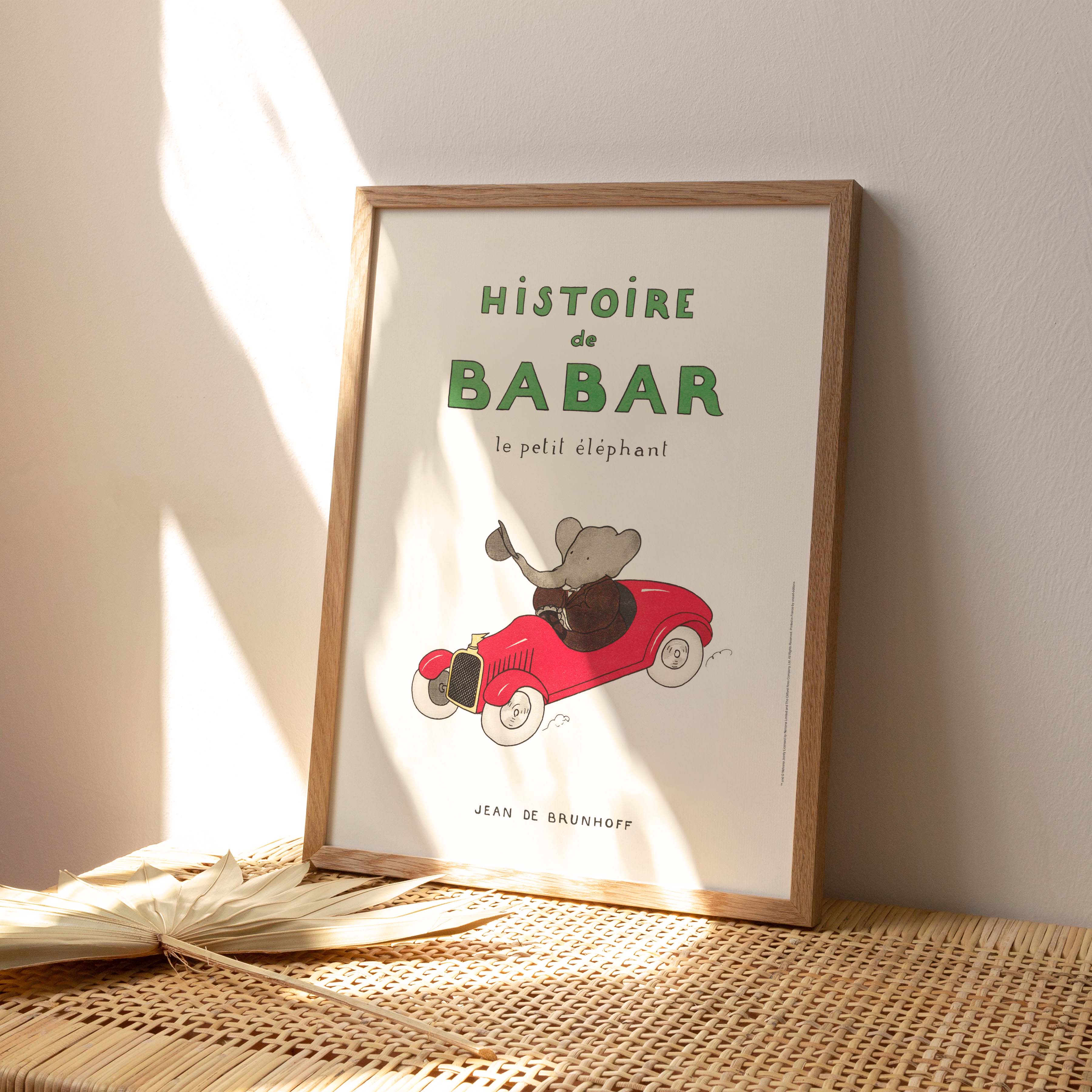 Affiche Histoire de Babar-oneart.fr