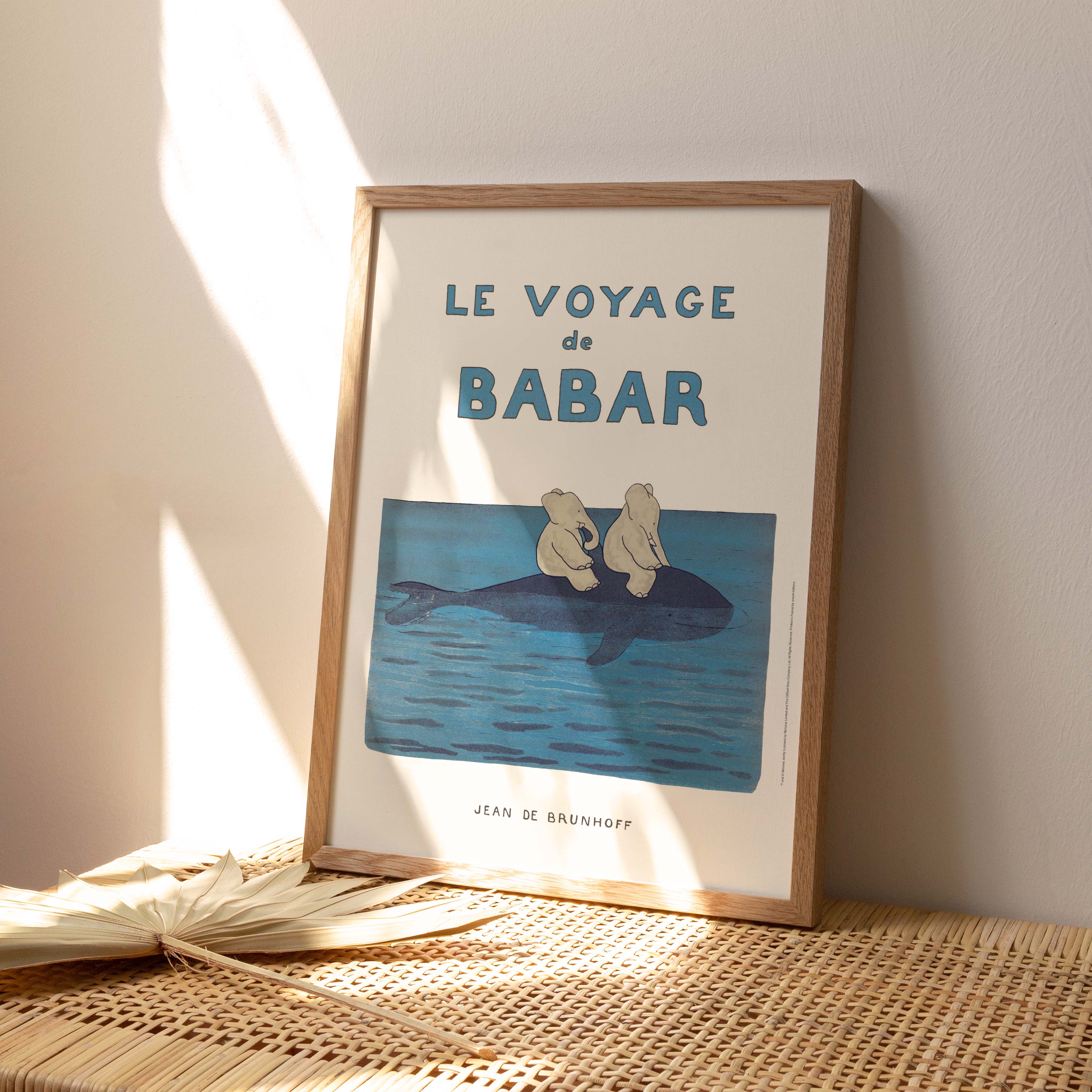 Affiche Le voyage de Babar-oneart.fr
