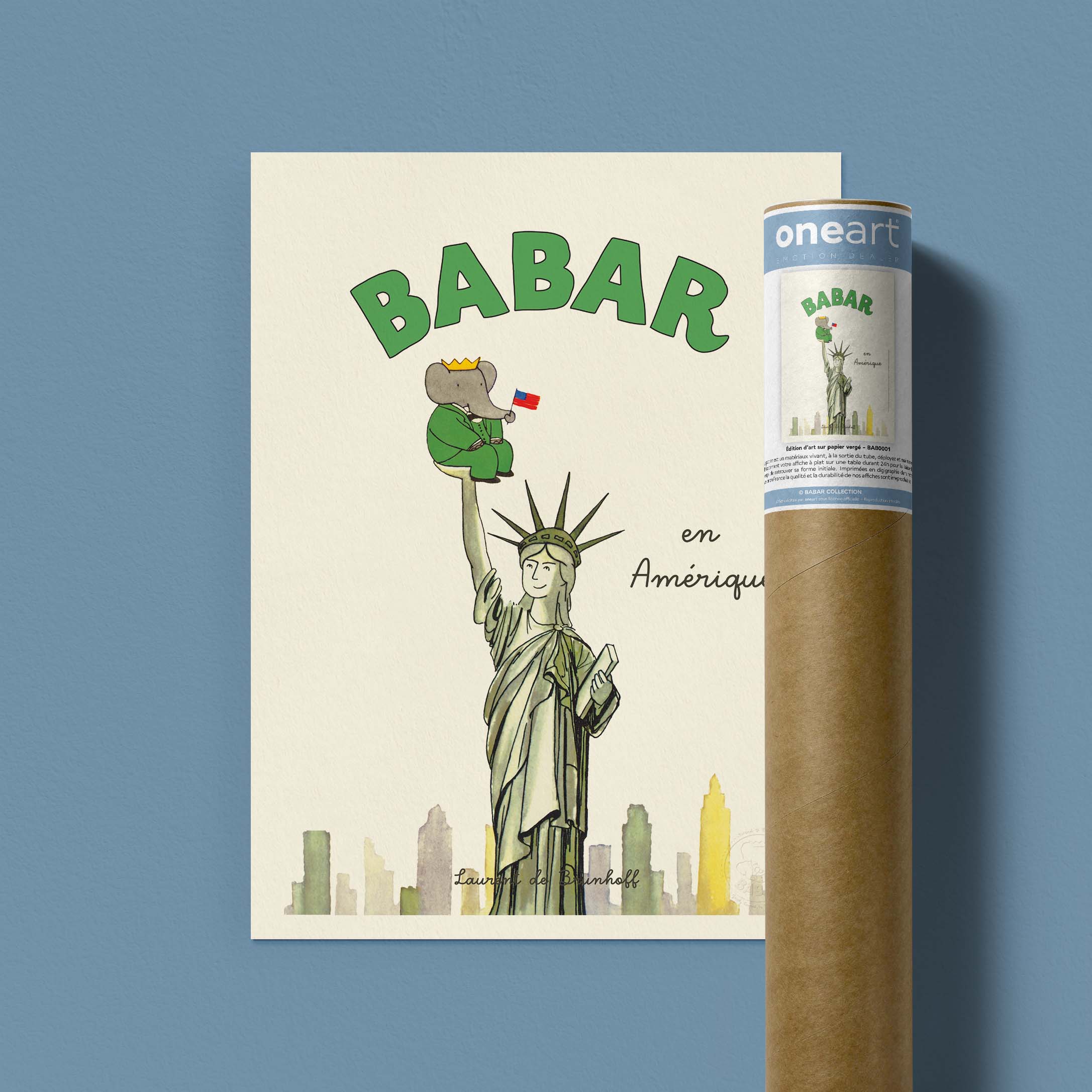 Locandina di Babar in America