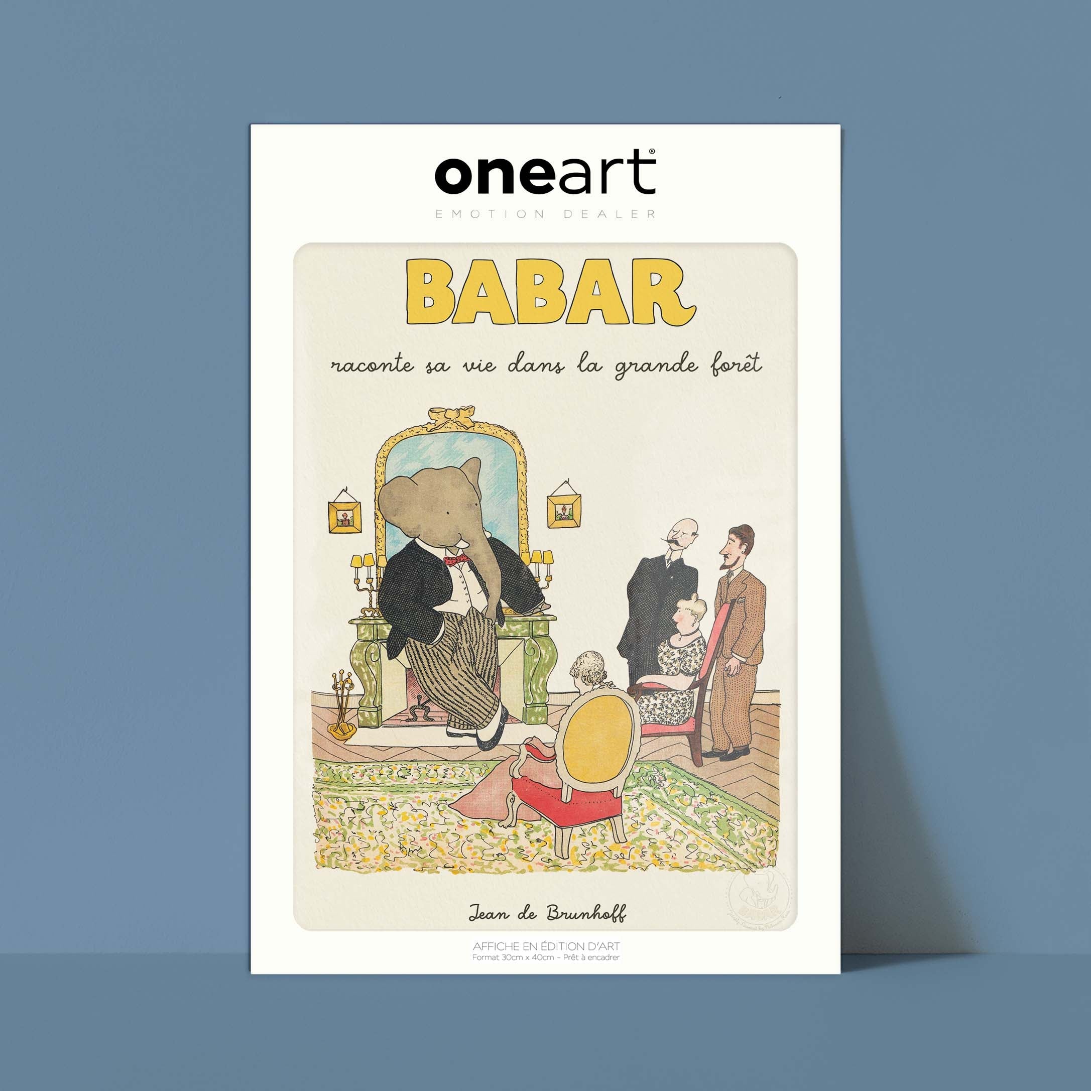 Affiche "Les Imparfaits" Babar raconte sa vie dans la grande forêt