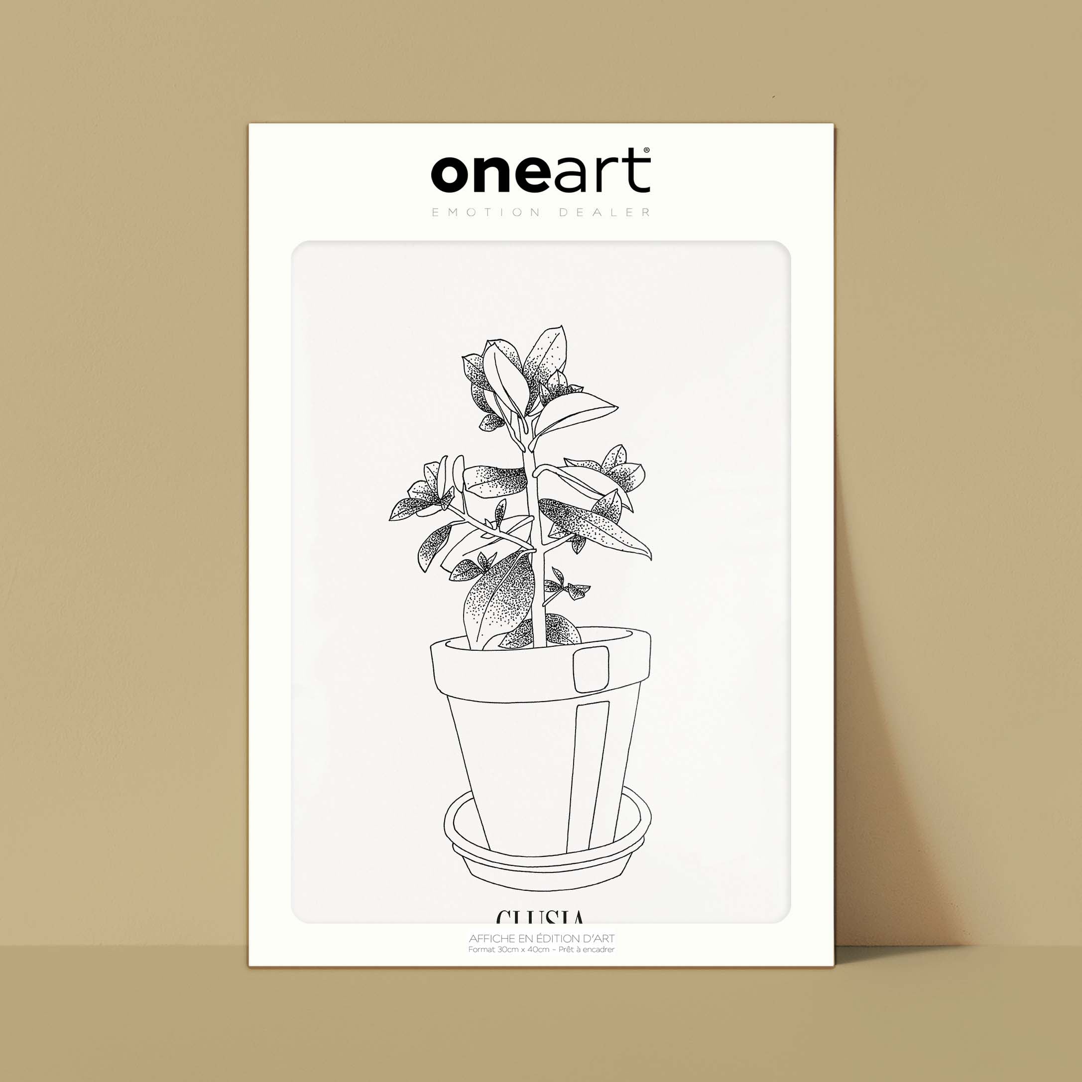 Affiche "Les Imparfaits" atelierDAZAT Clusia