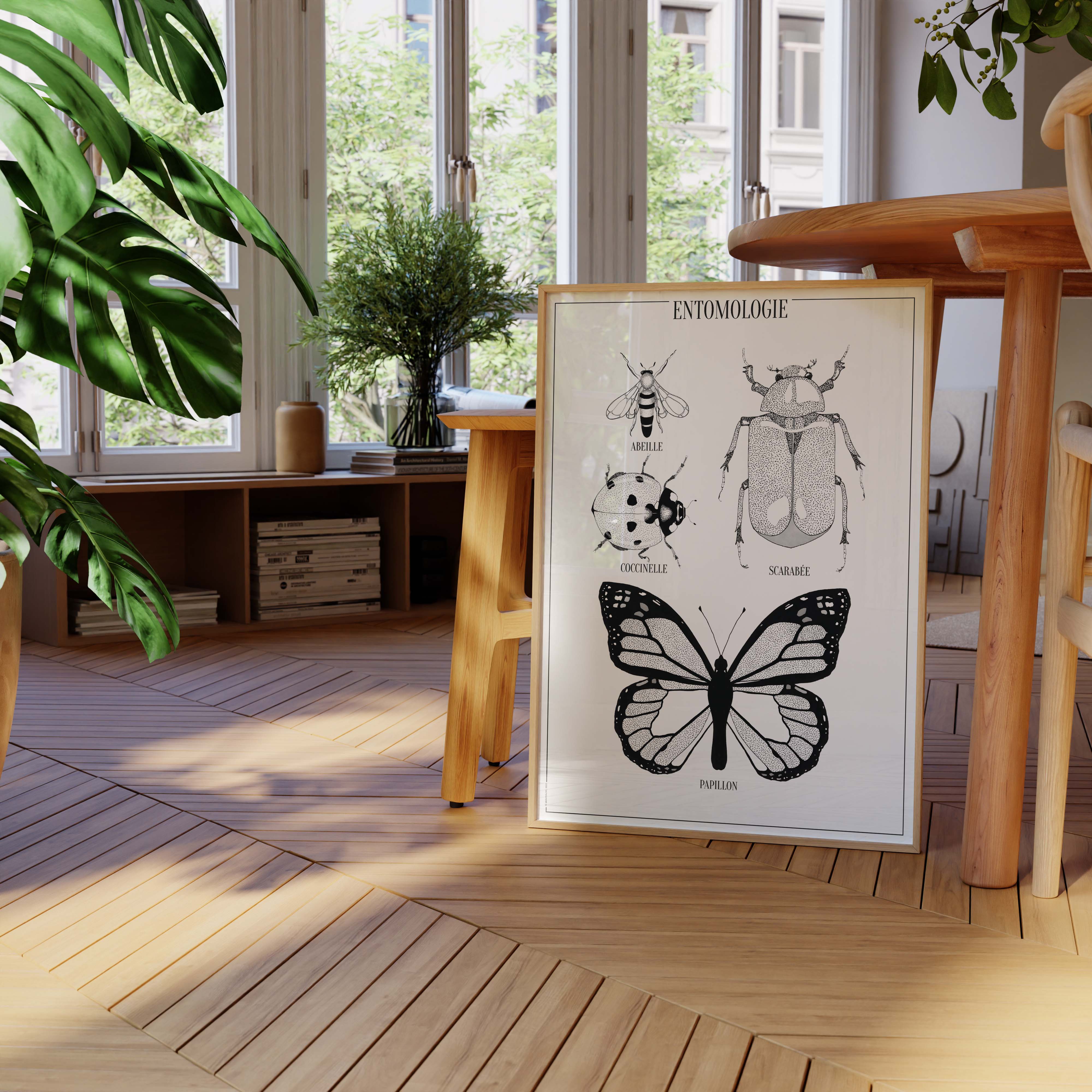 Affiche atelierDAZAT Entomologie-oneart.fr