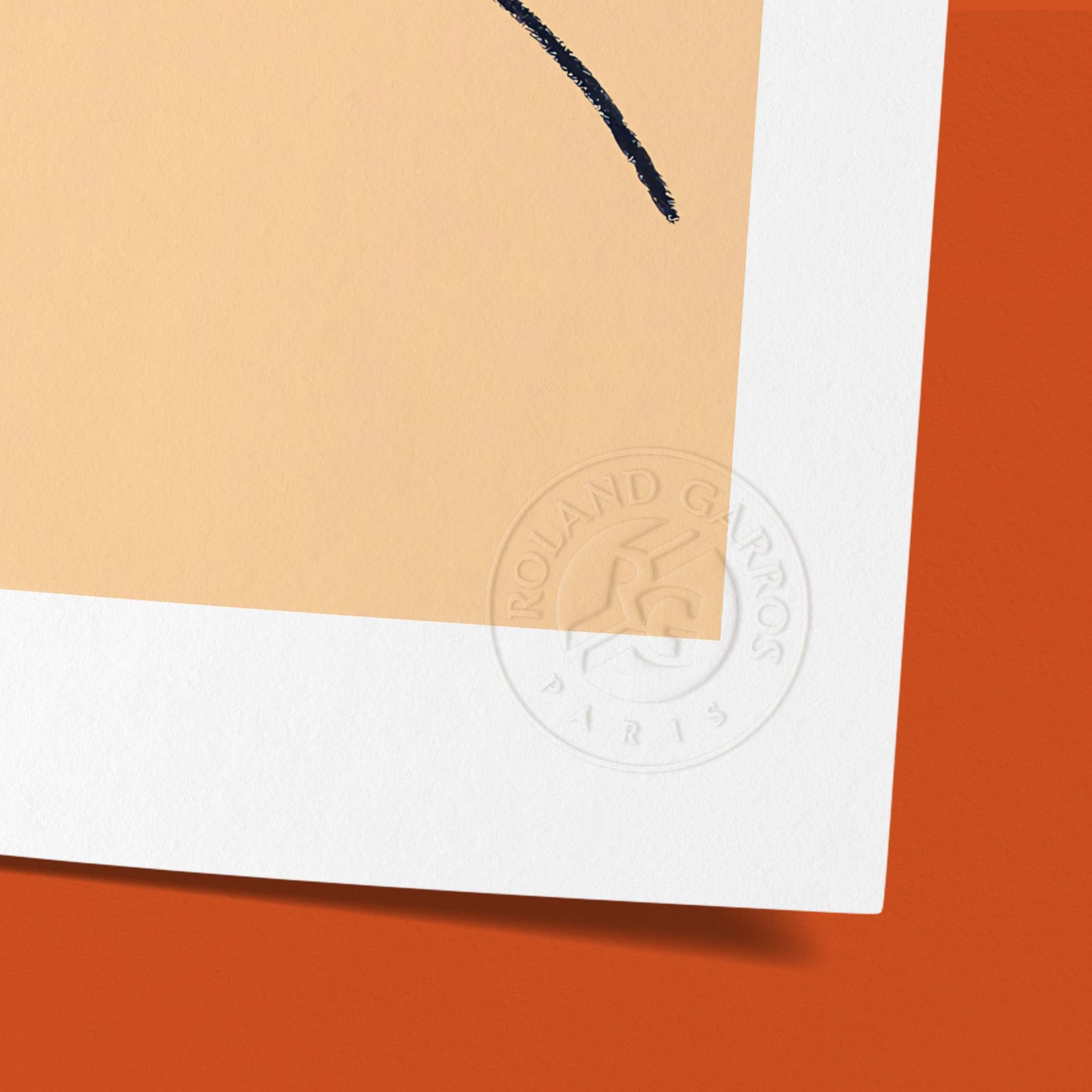 Affiche "Les Imparfaits" Roland-Garros 1981 par Eduardo ARROYO