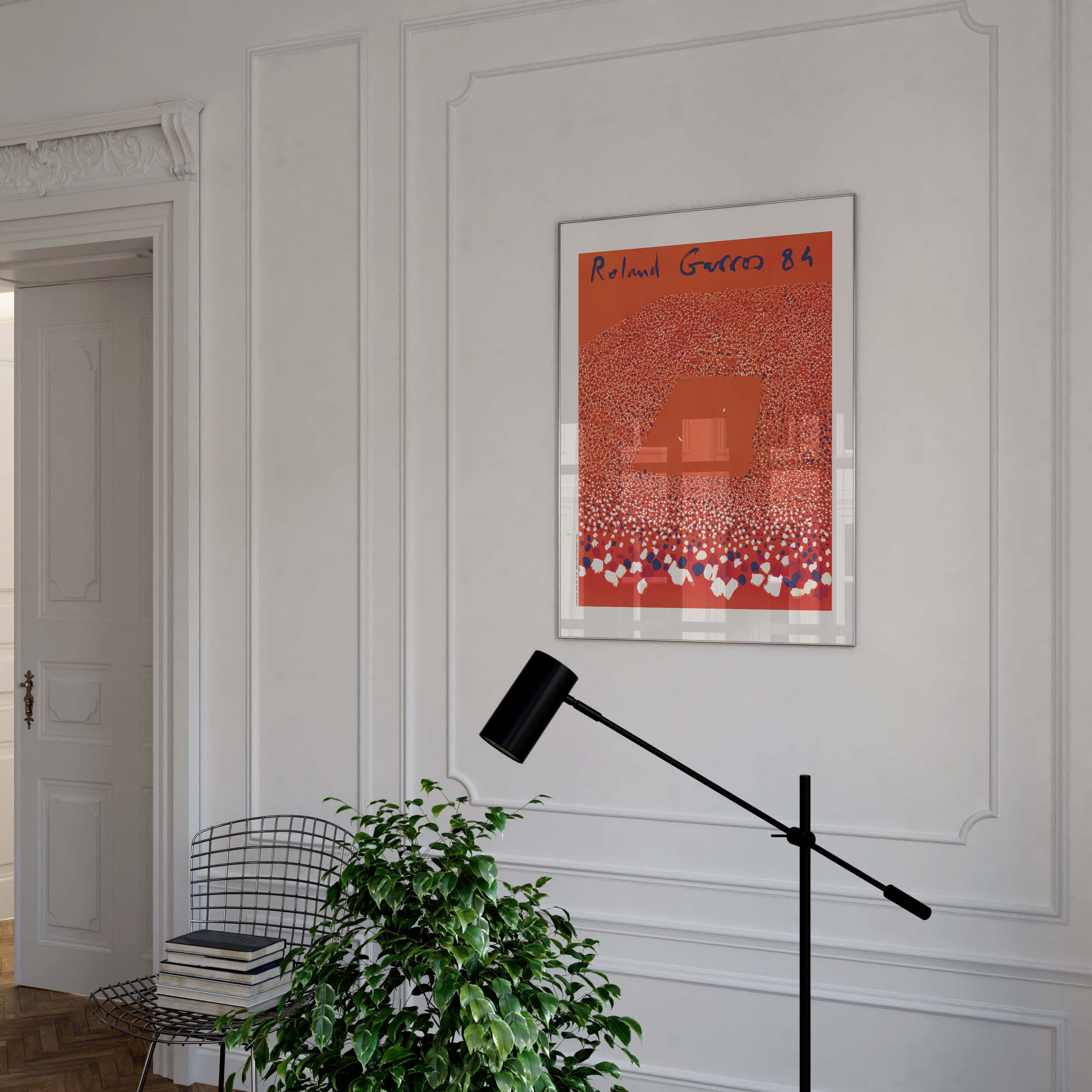 Affiche Roland-Garros 1984 par Gilles AILLAUD